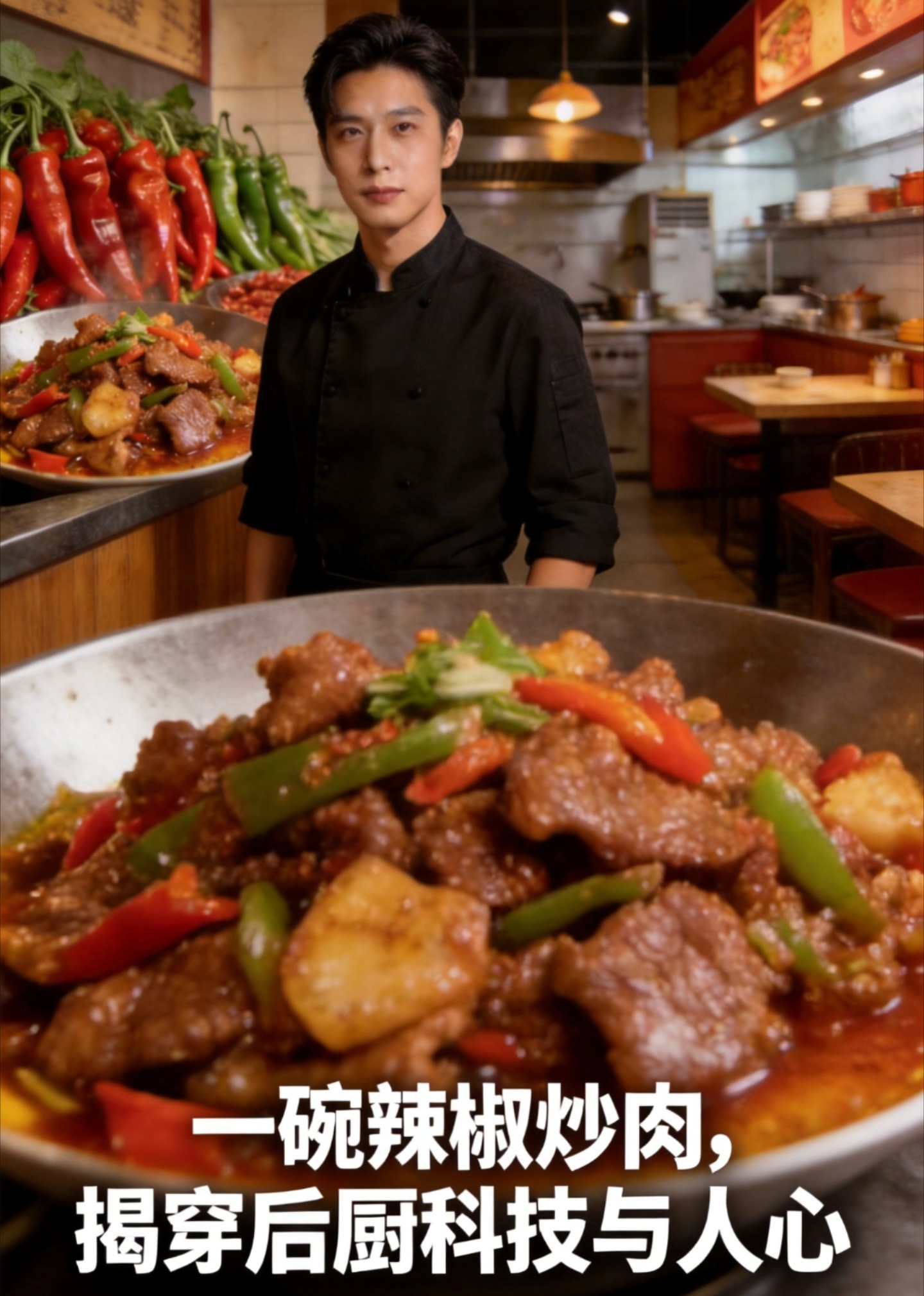 一碗辣椒炒肉，揭穿后厨科技与人心