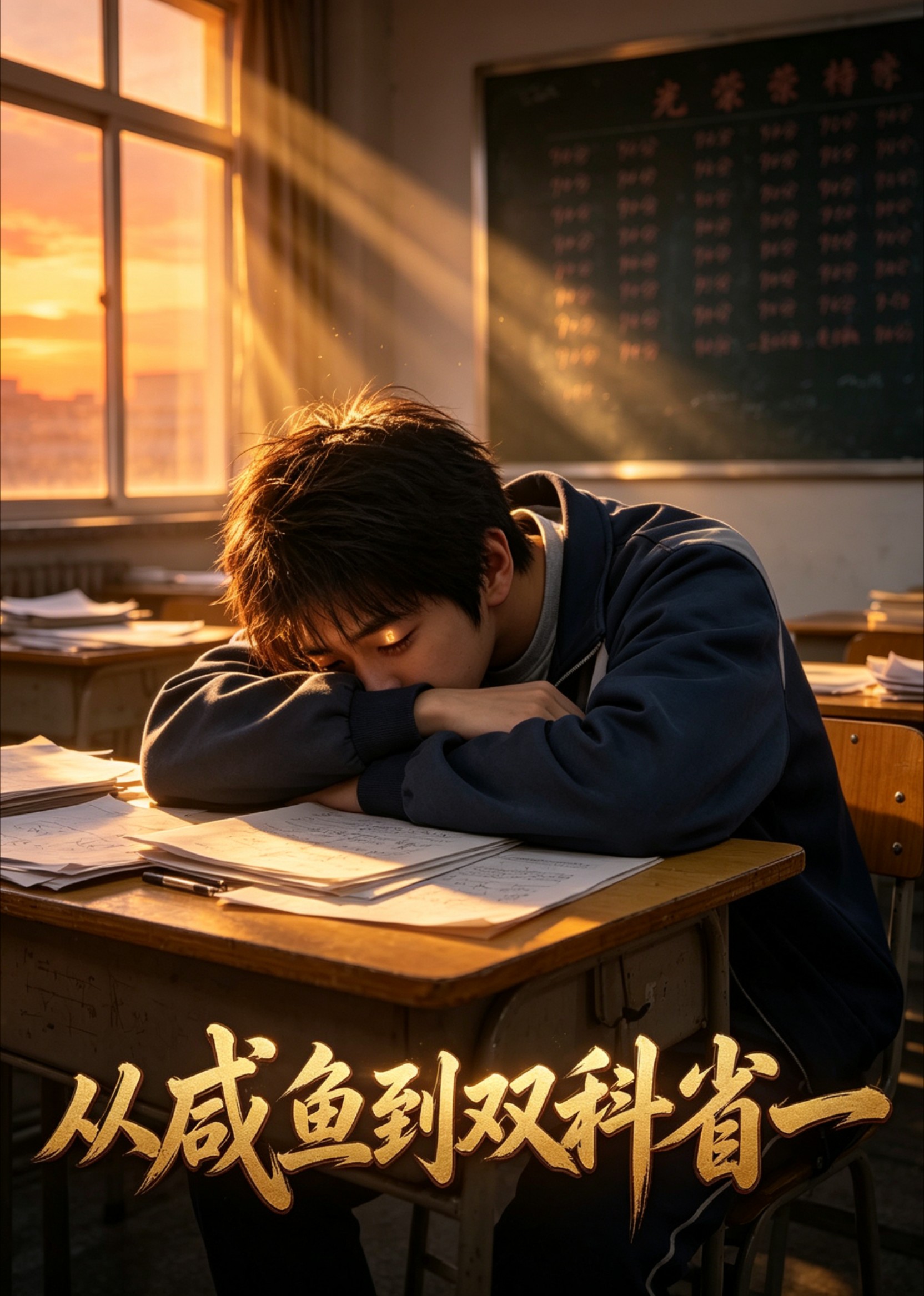 从咸鱼到双科省一