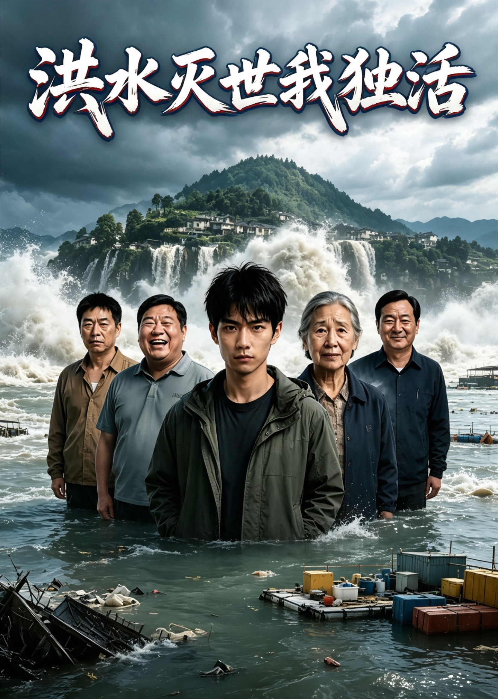 洪水灭世我独活封面图