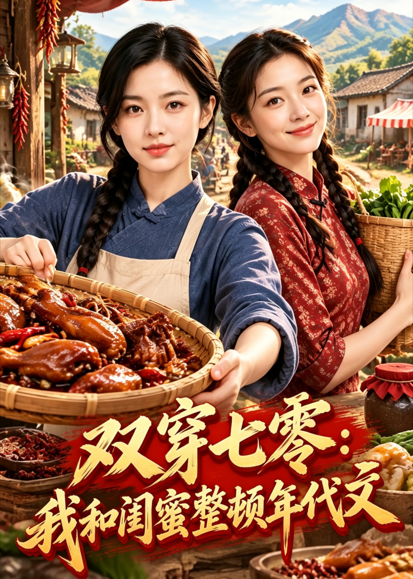 双穿七零：我和闺蜜整顿年代文封面图
