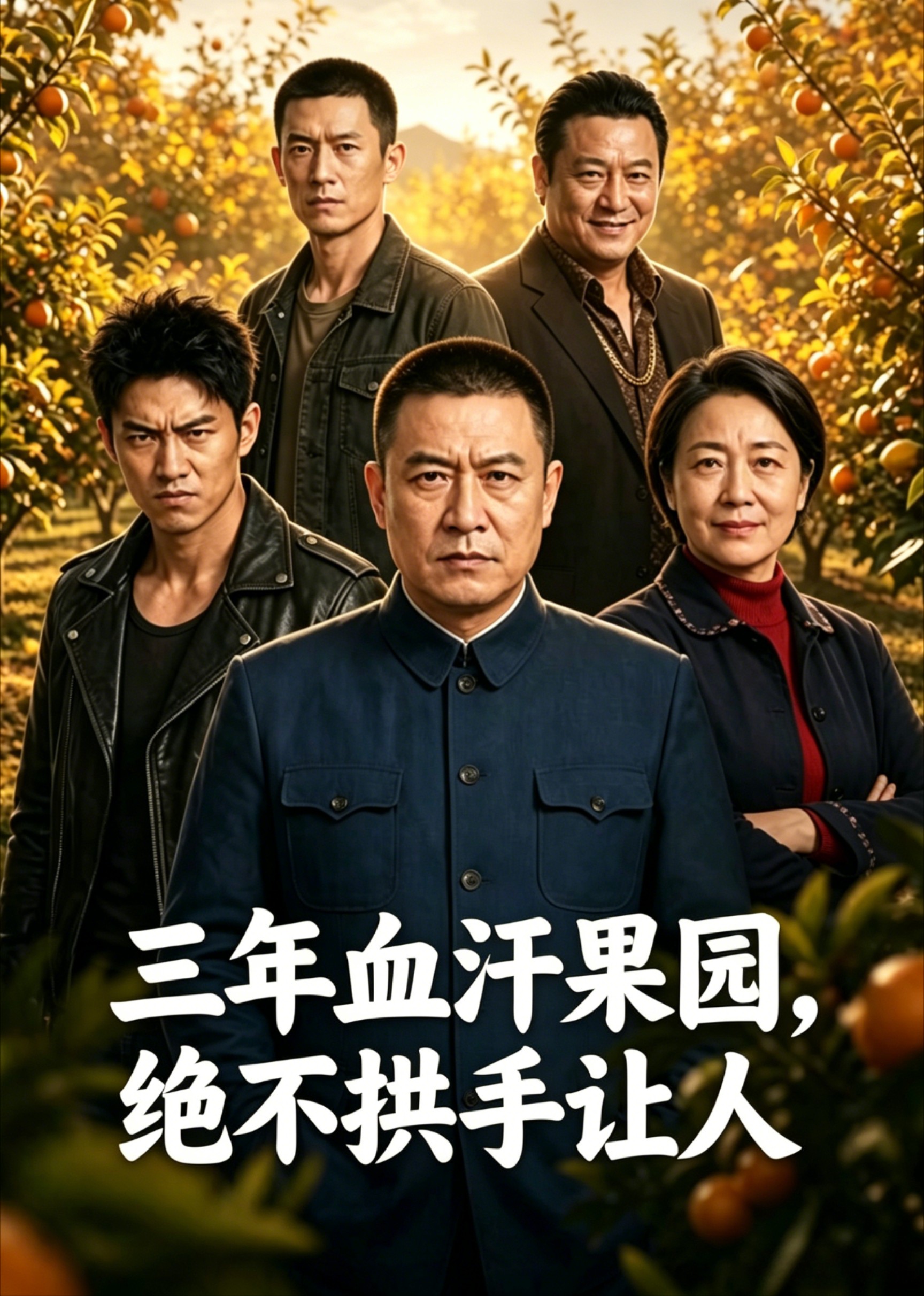 三年血汗果园，绝不拱手让人