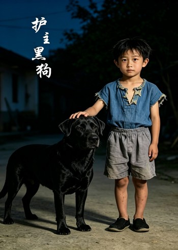 护主黑狗封面图