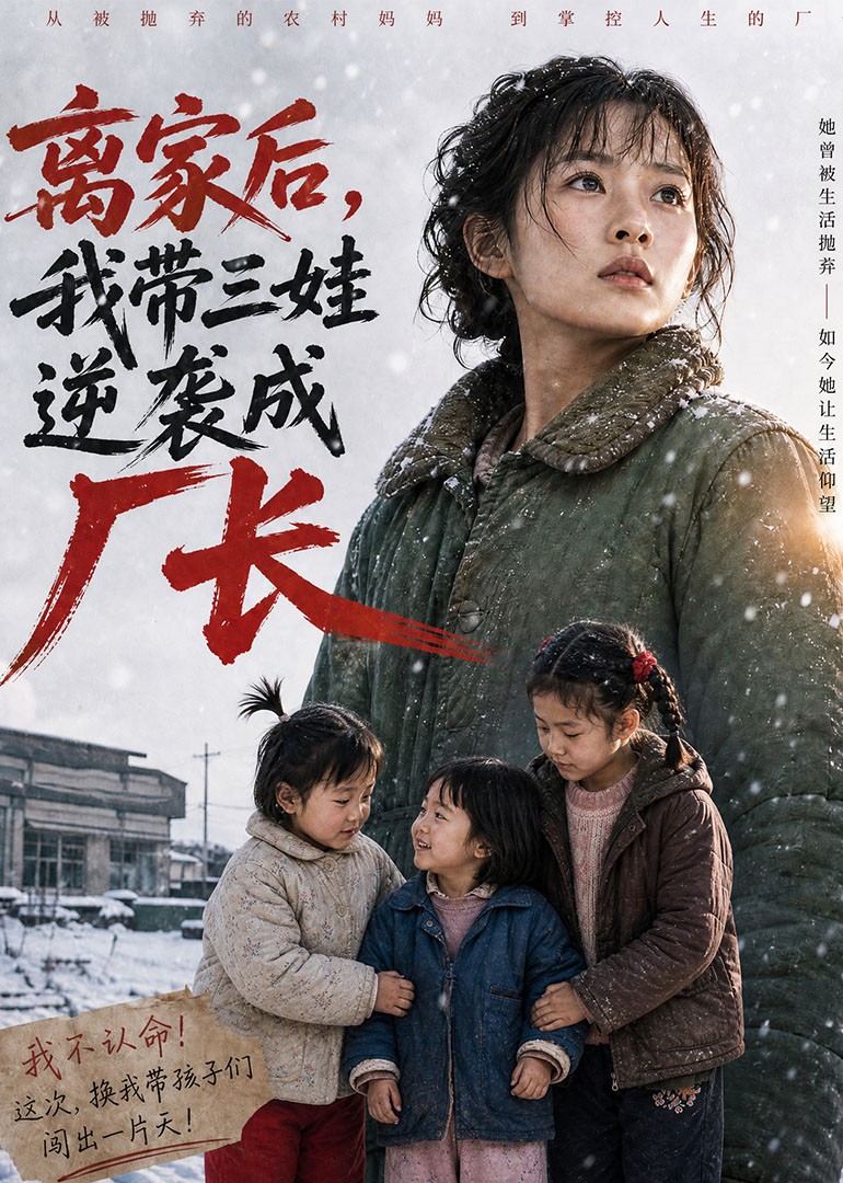 离家后，我带三娃逆袭成厂长封面图