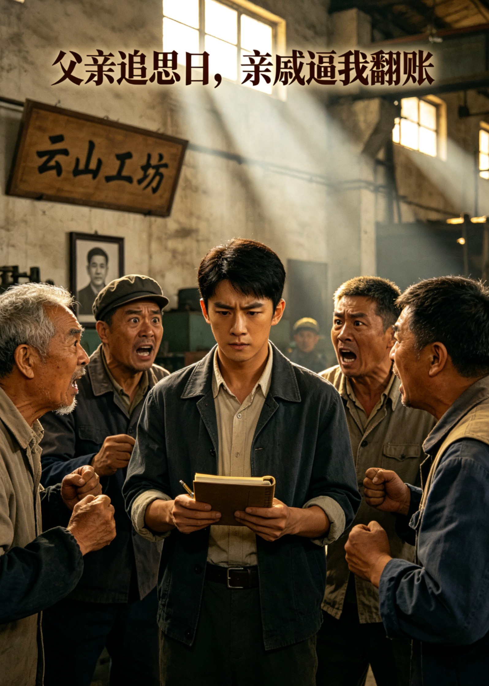 父亲追思日，亲戚逼我翻账封面图