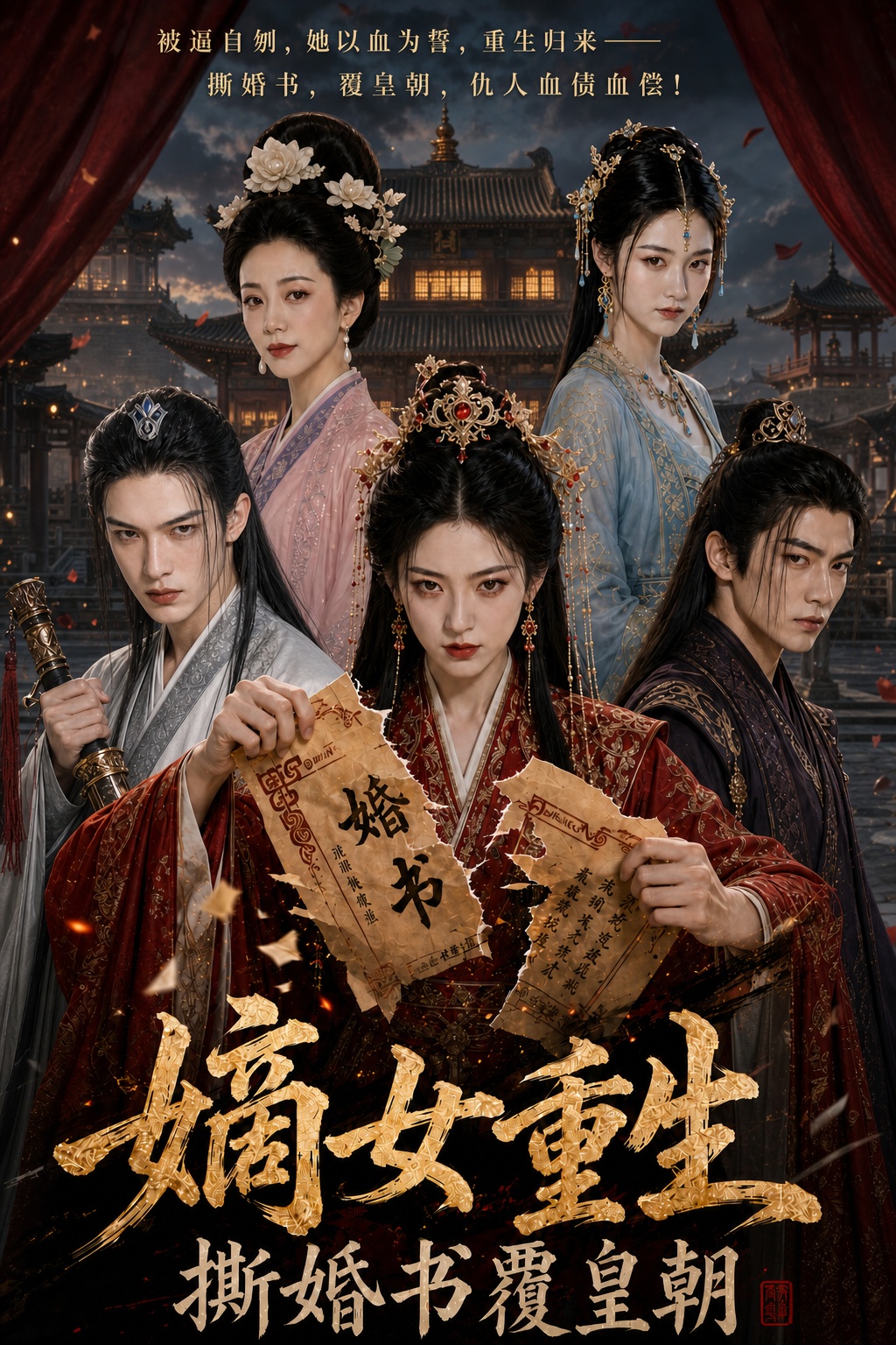 嫡女重生撕婚书覆皇朝