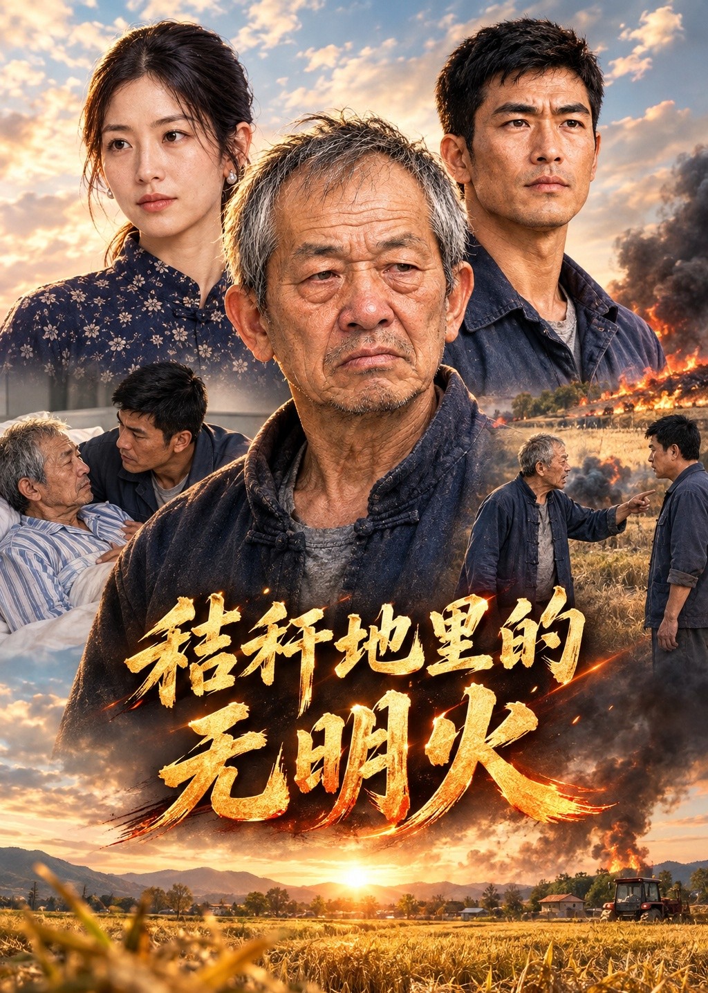 秸秆地里的无明火封面图