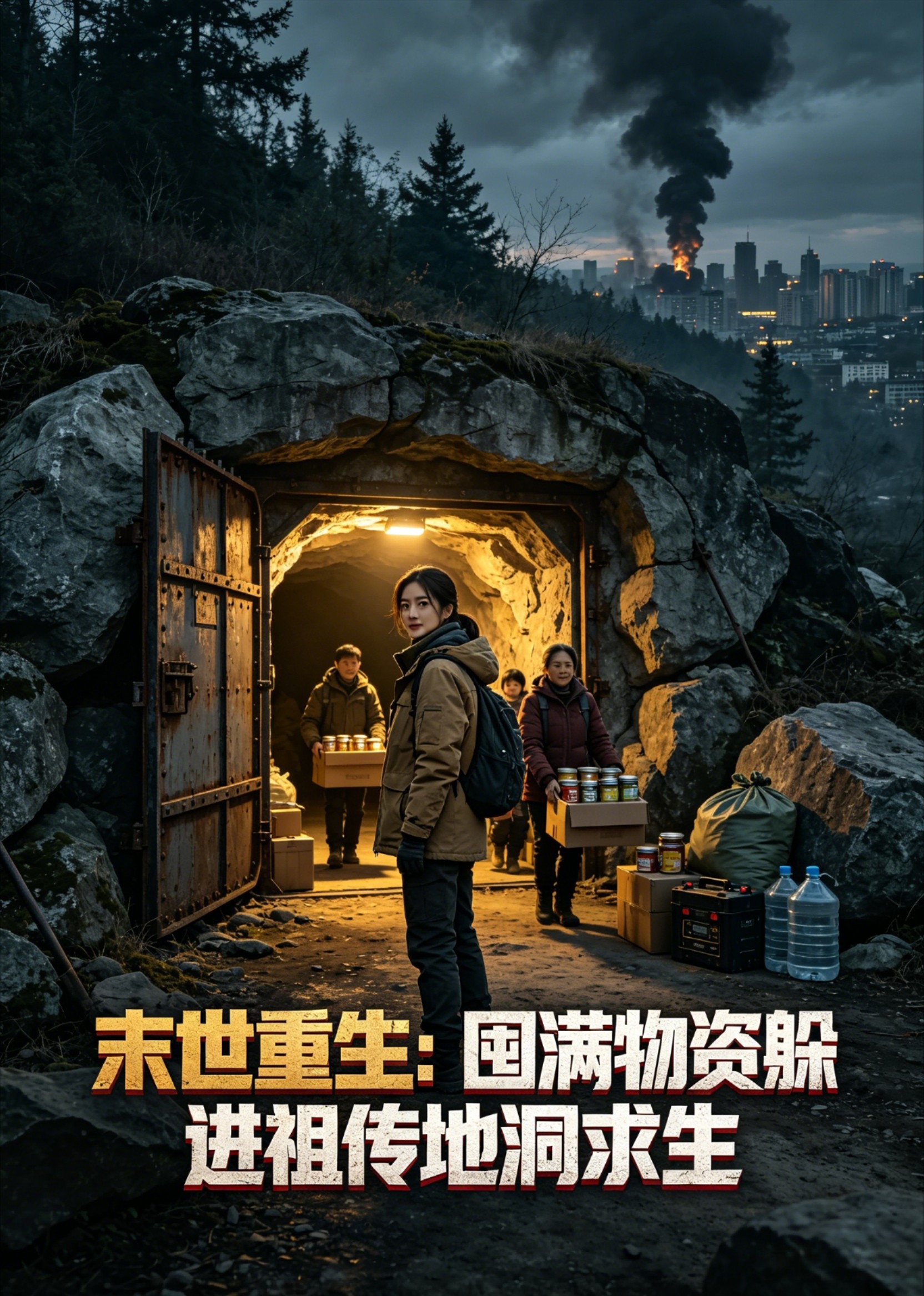 末世重生：囤满物资躲进祖传地洞求生