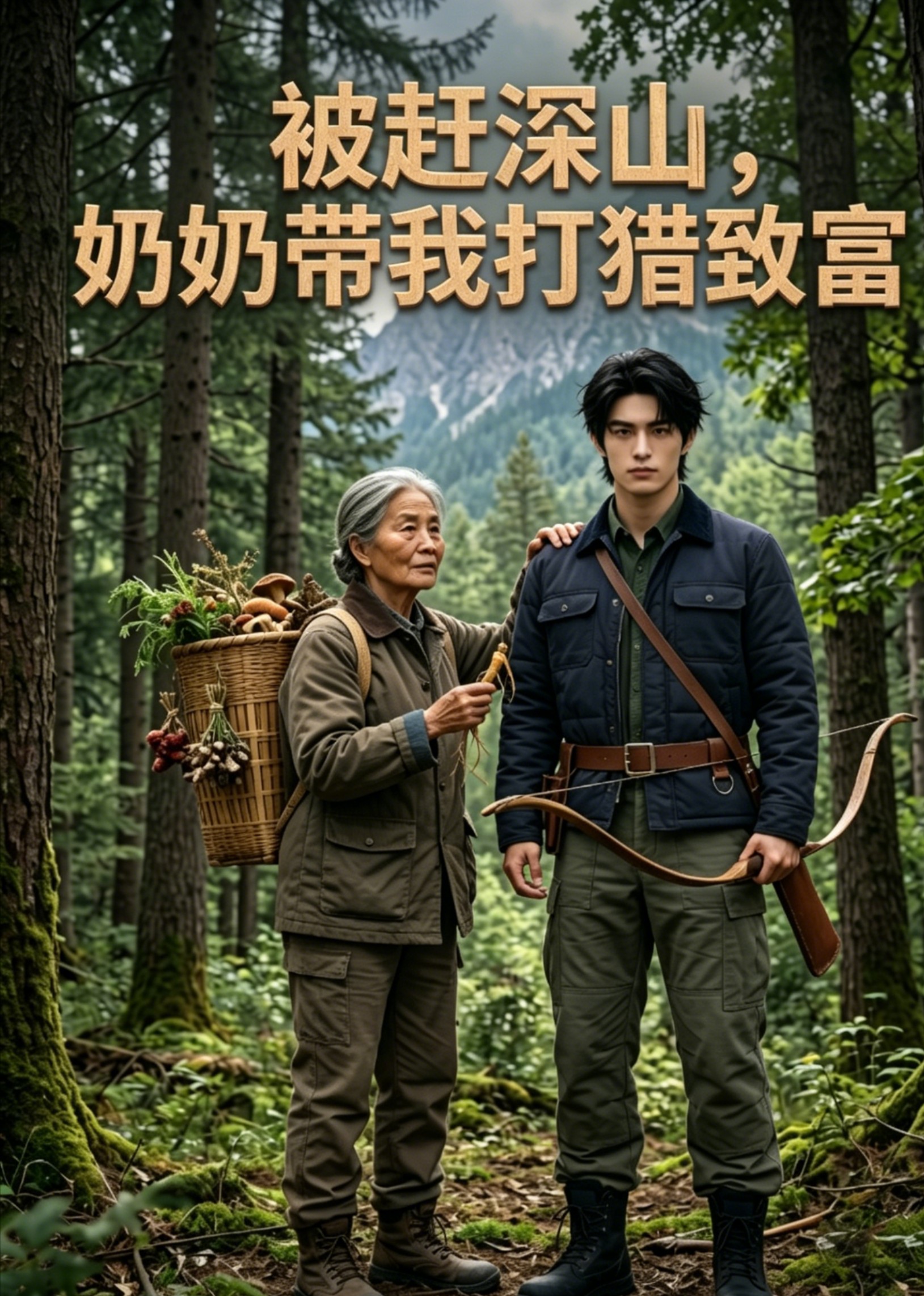 被赶深山，奶奶带我打猎致富