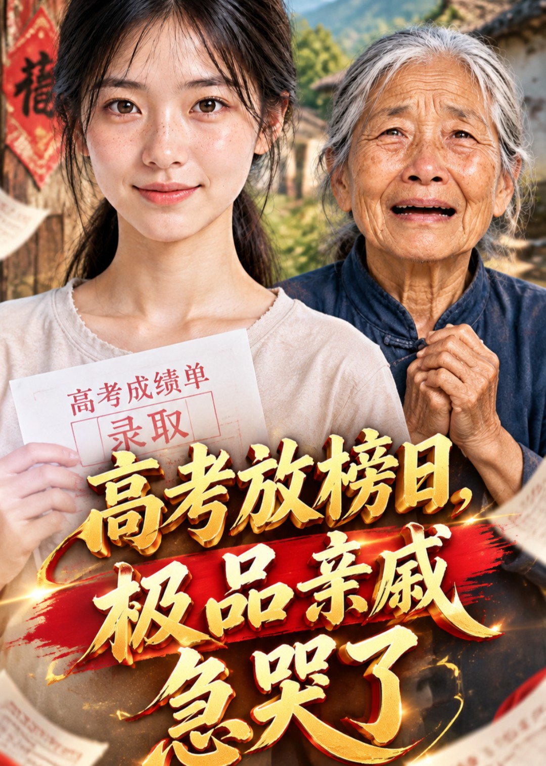 高考放榜日，极品亲戚急哭了封面图
