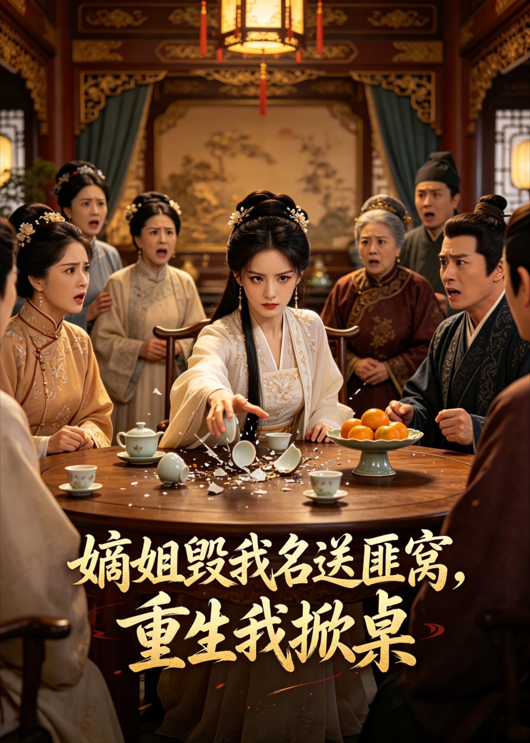 嫡姐毁我名送匪窝，重生我掀桌