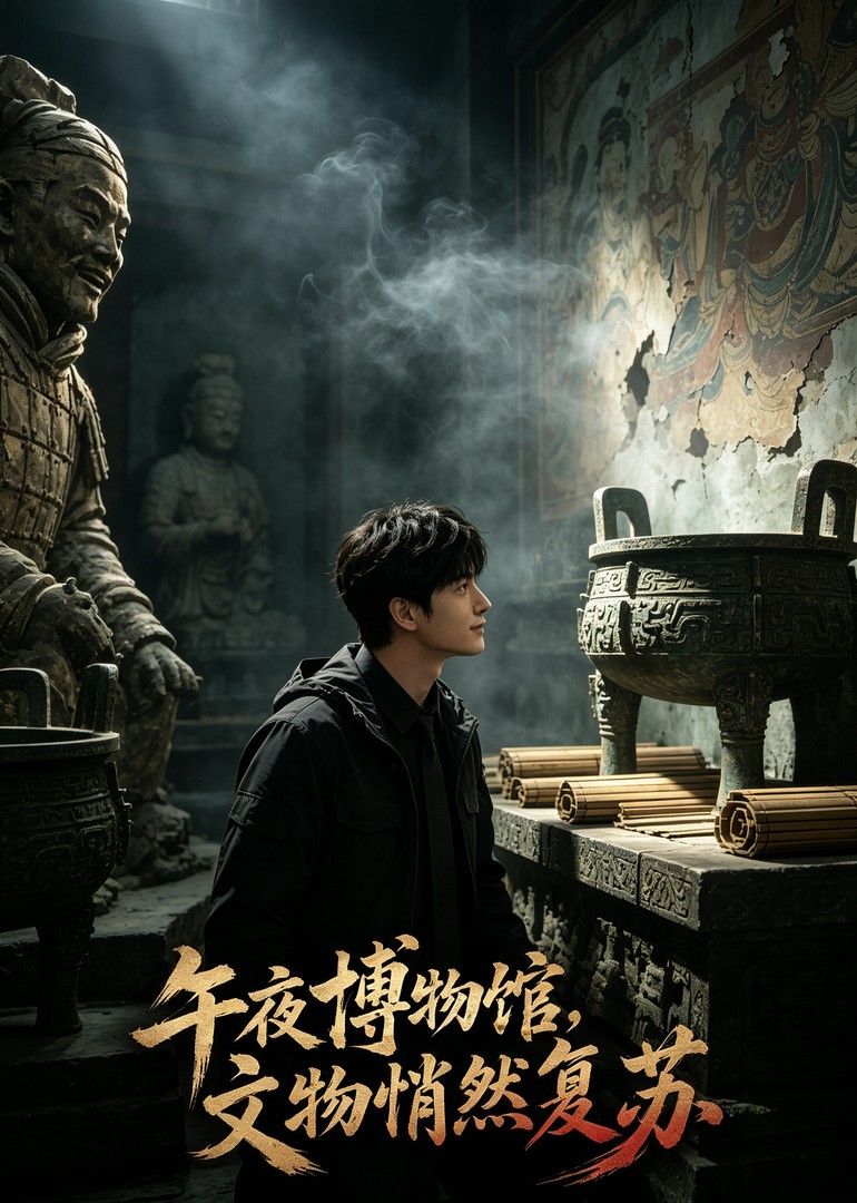 午夜博物馆，文物悄然复苏封面图