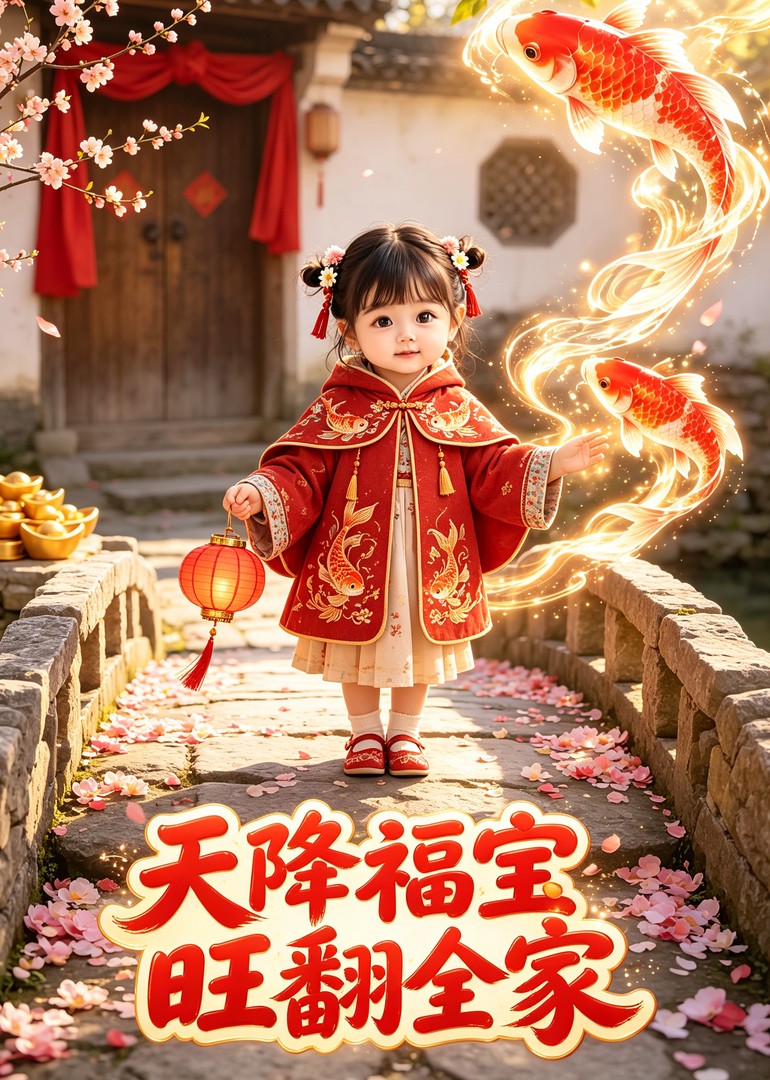 天降福宝旺翻全家