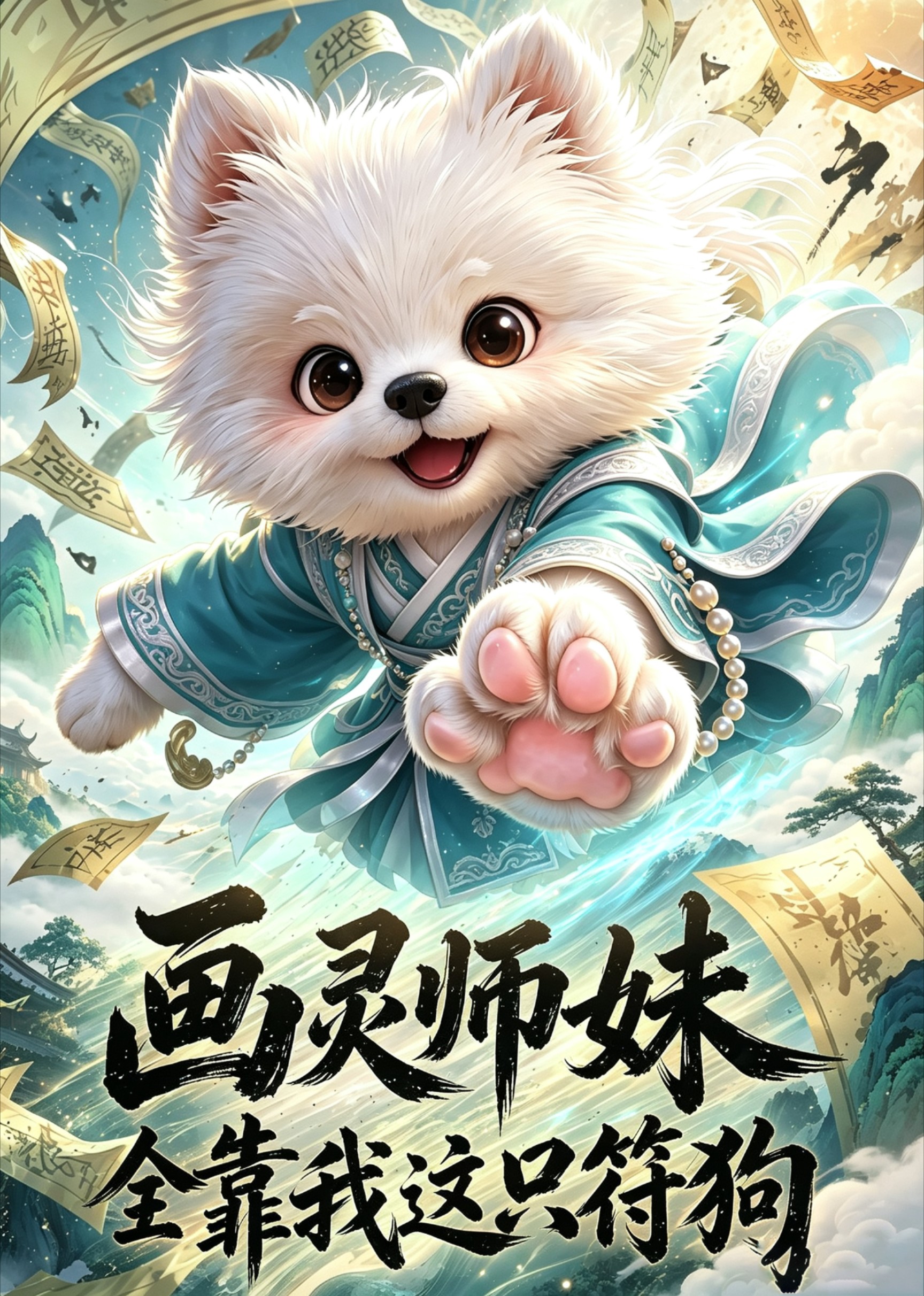 画灵师妹全靠我这只符狗