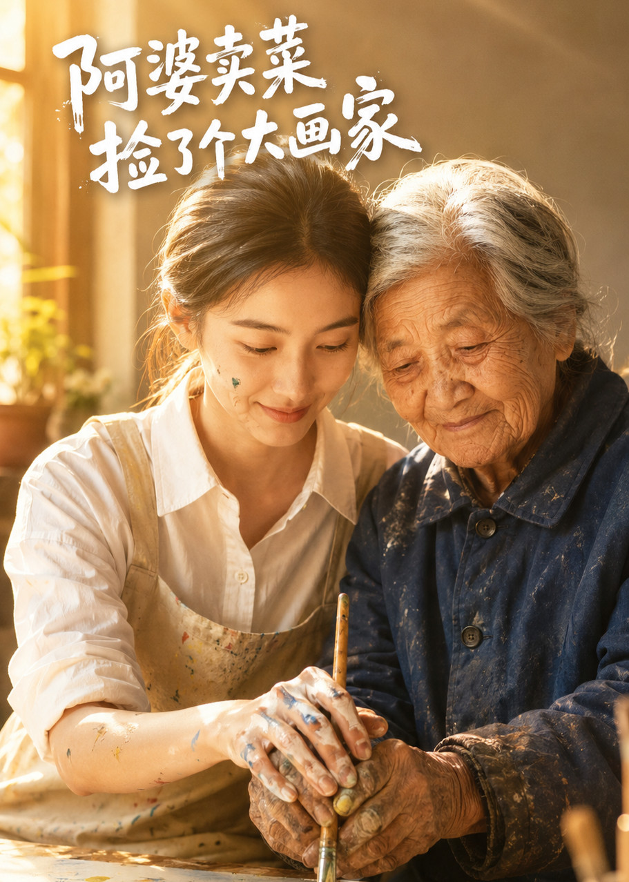 卖菜阿婆捡了个大画家