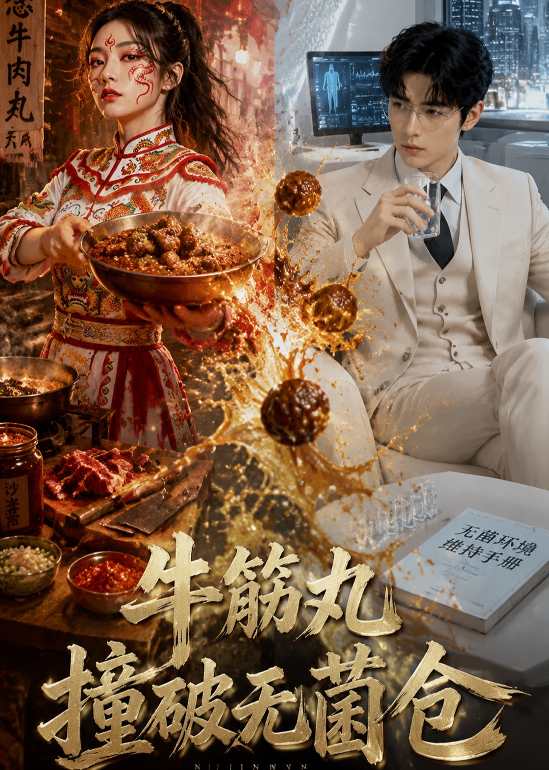 牛筋丸撞破无菌仓