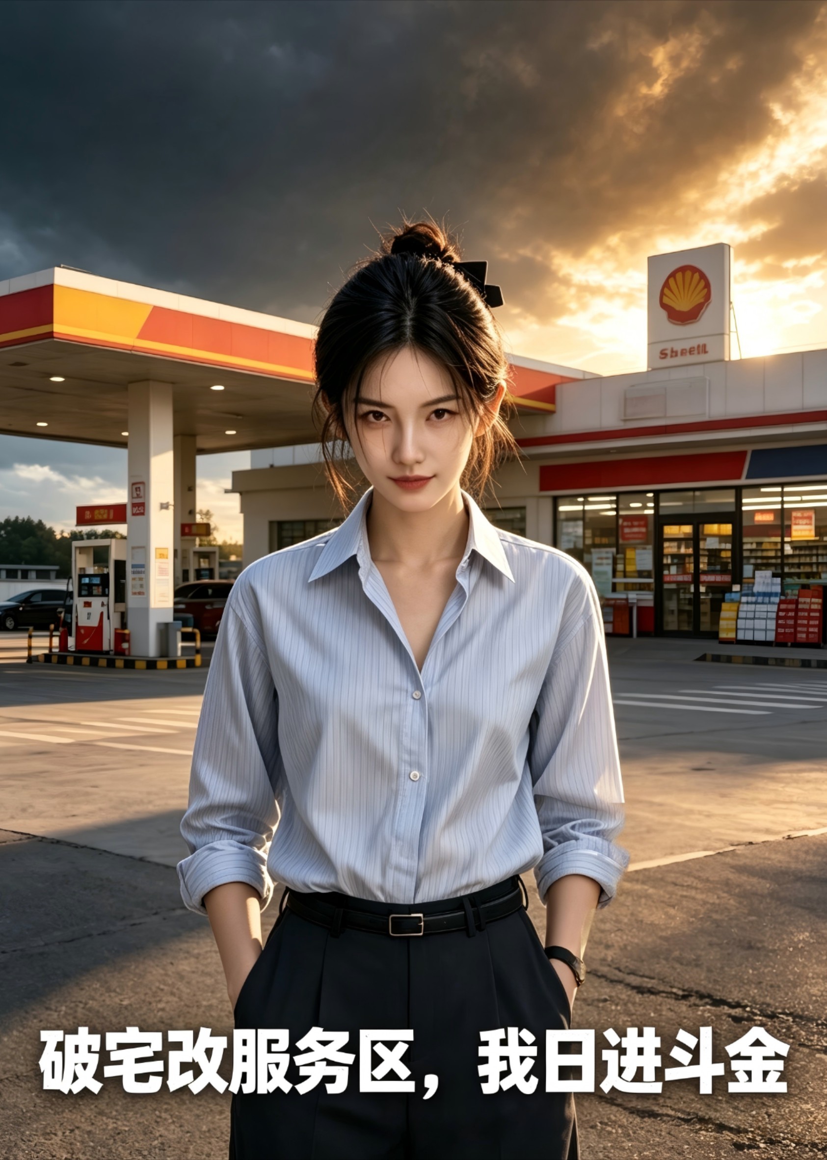 破宅改服务区，我日进斗金