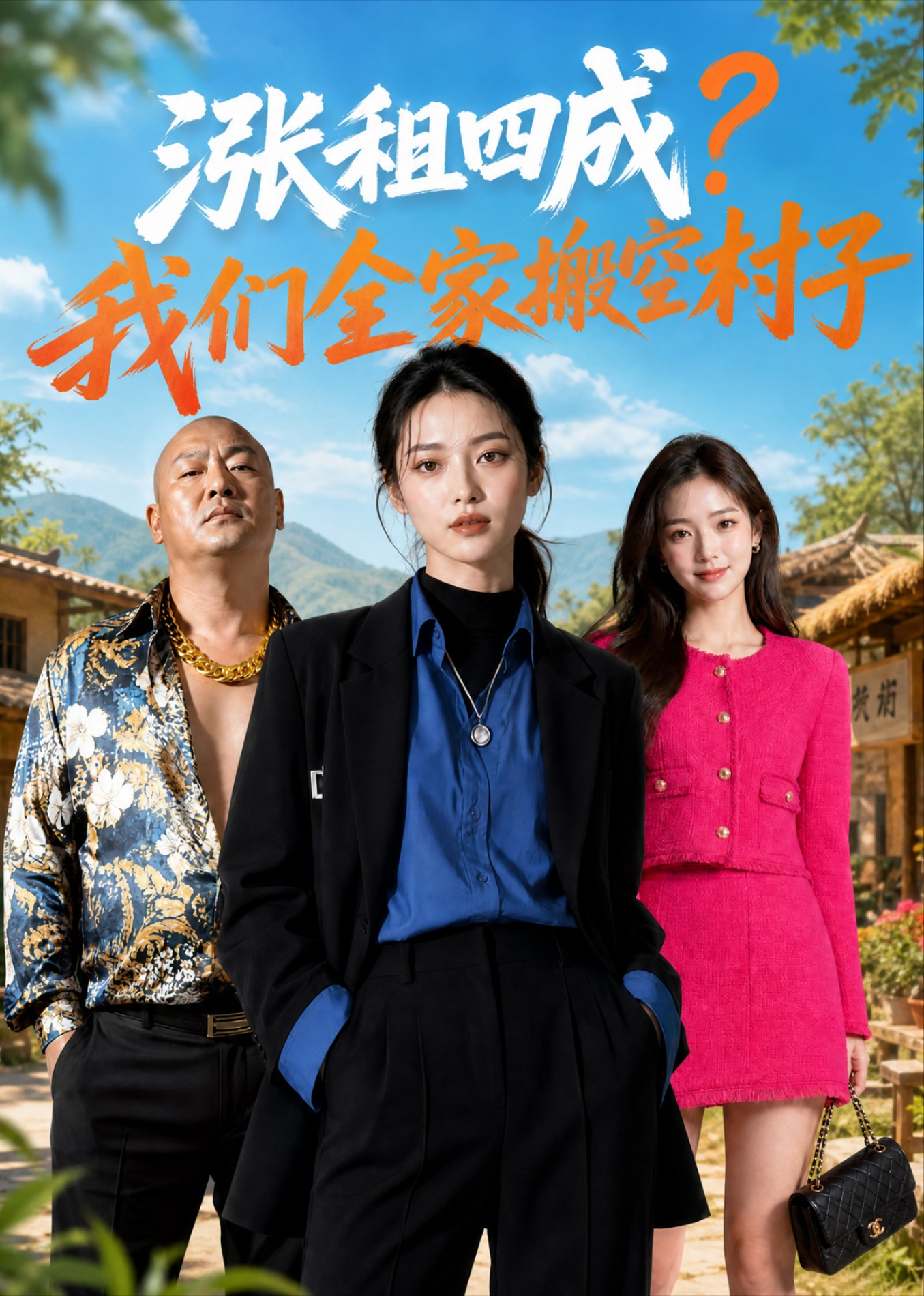 涨租四成我们全家搬空村子