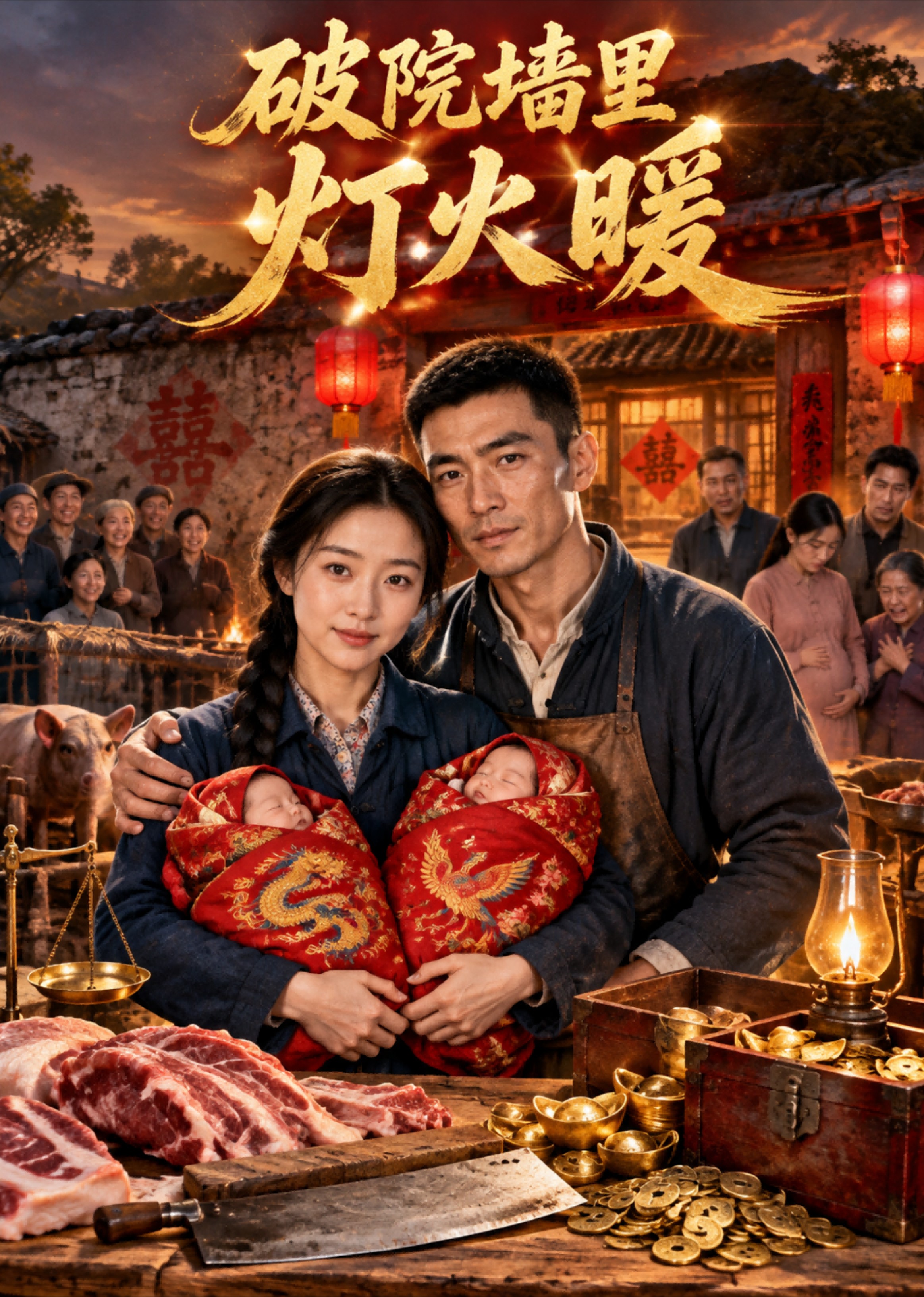 破院墙里灯火暖封面图