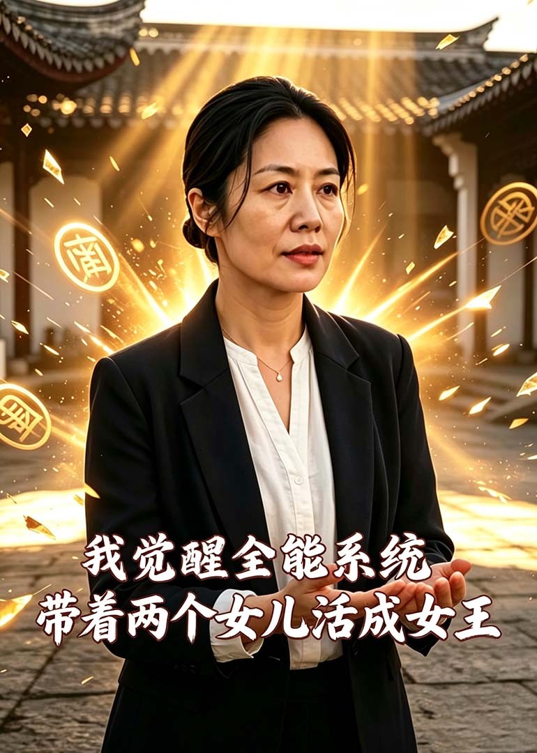 我觉醒全能系统，带着两个女儿活成女王封面图