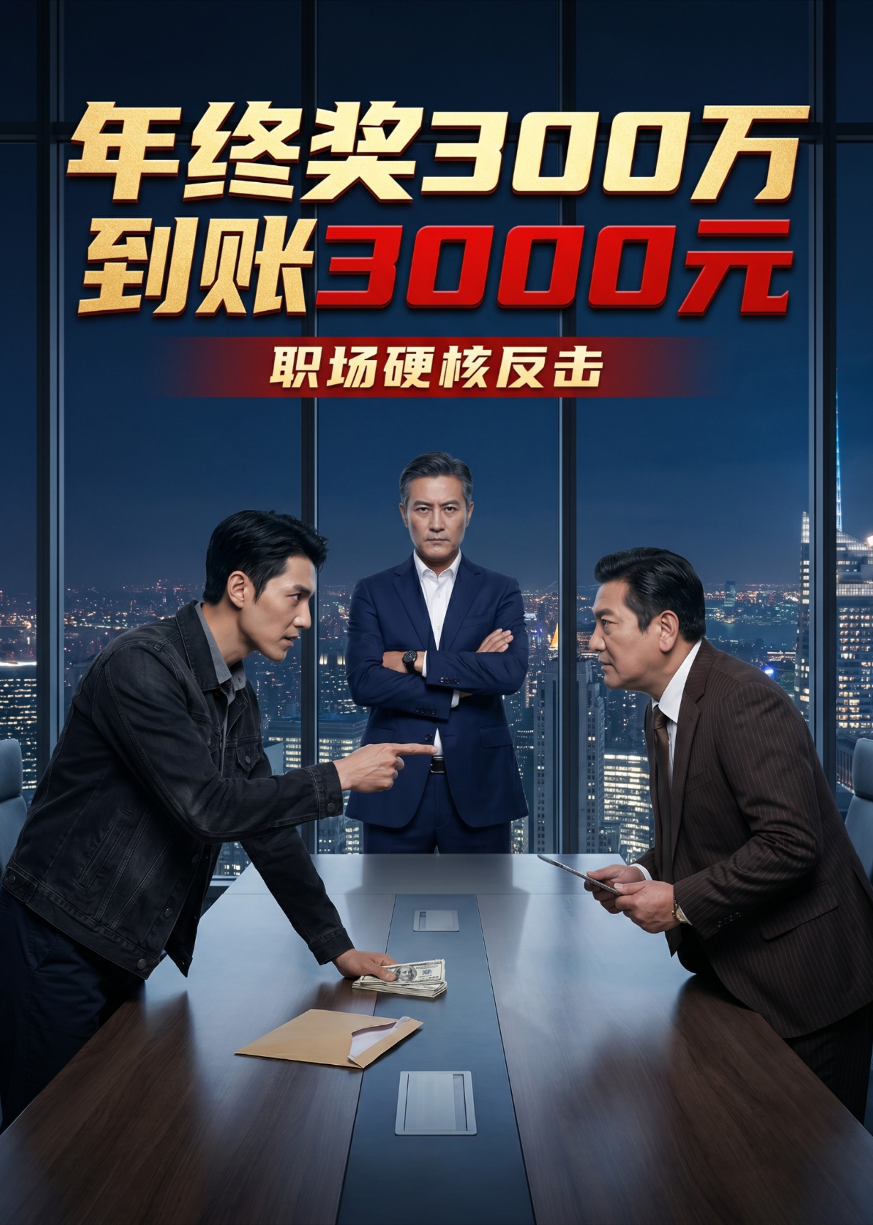 年终奖300万到账3000元