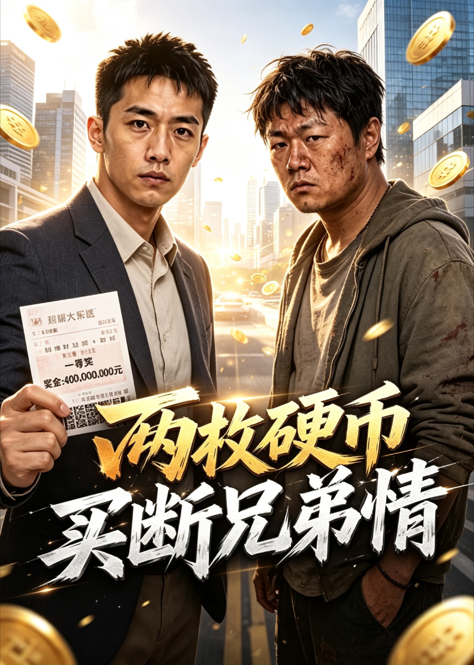 两枚硬币买断兄弟情封面图