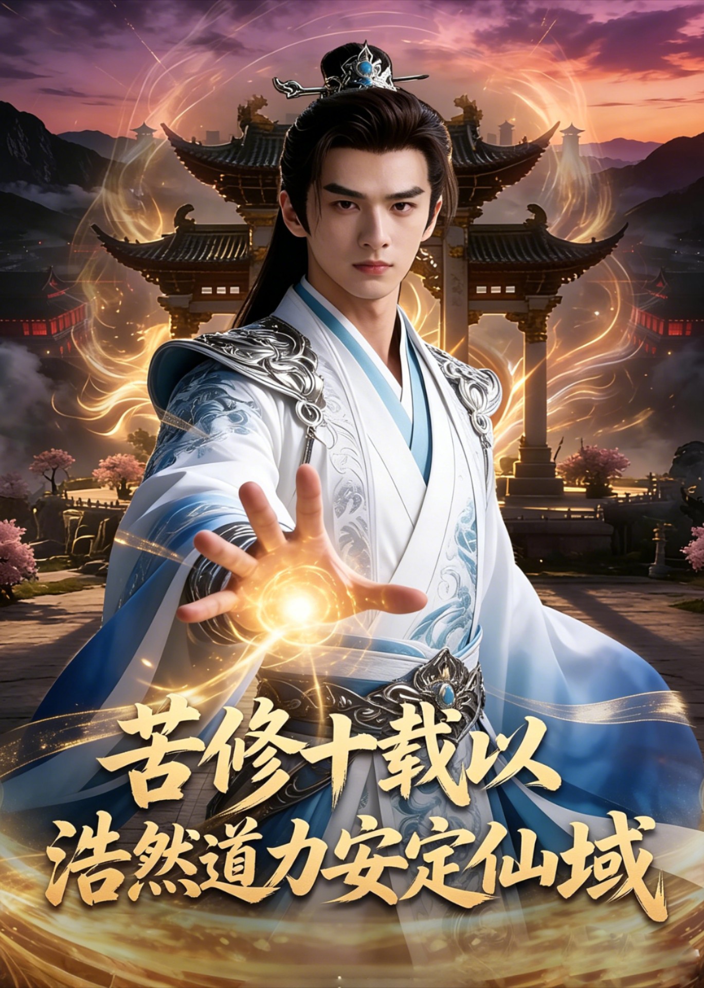 苦修十载以浩然道力安定仙域
