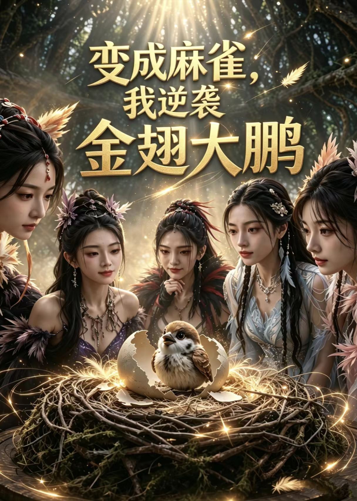 变成麻雀，我逆袭金翅大鹏封面图