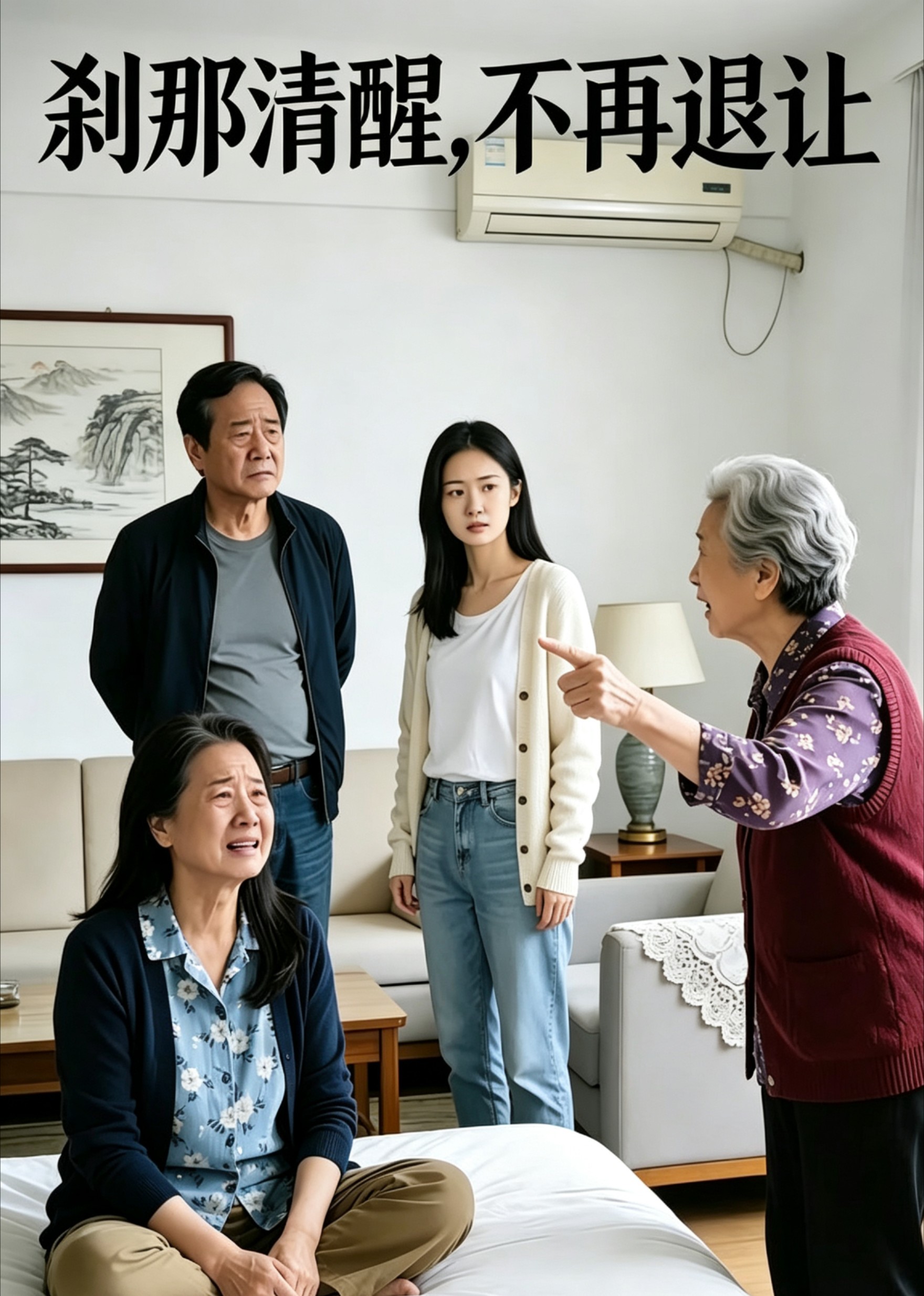 刹那清醒，不再退让