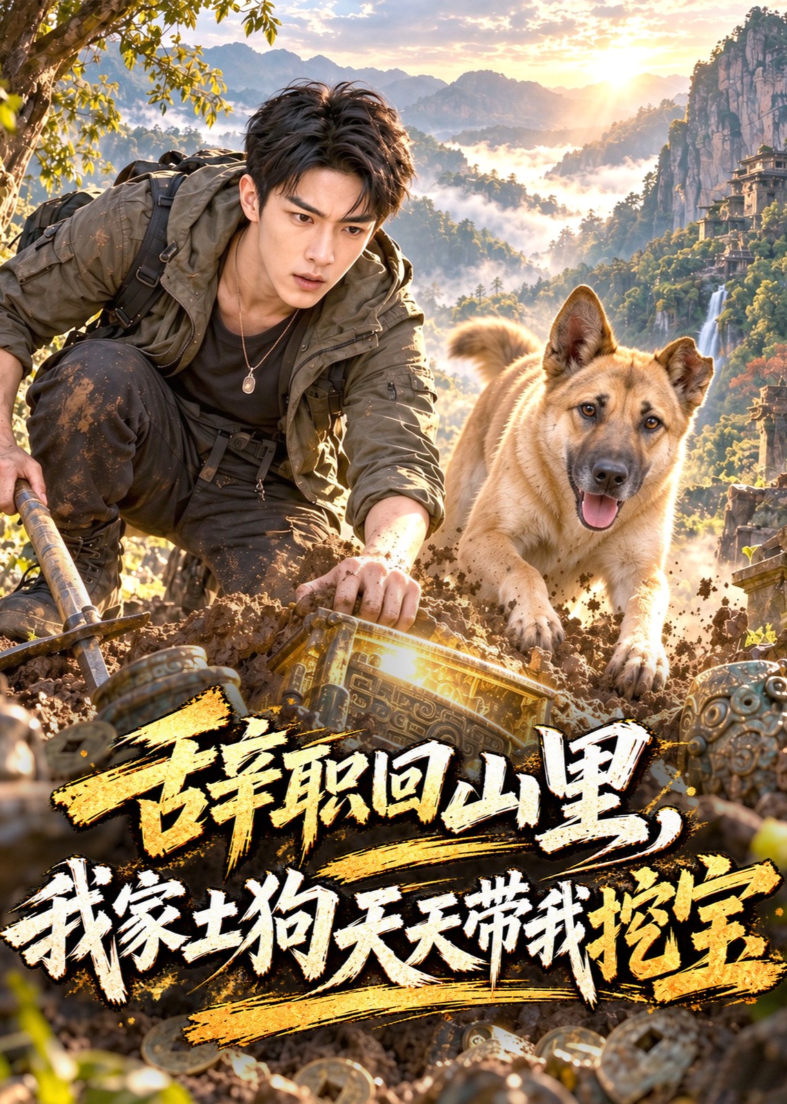 辞职回山里，我家土狗天天带我挖宝封面图