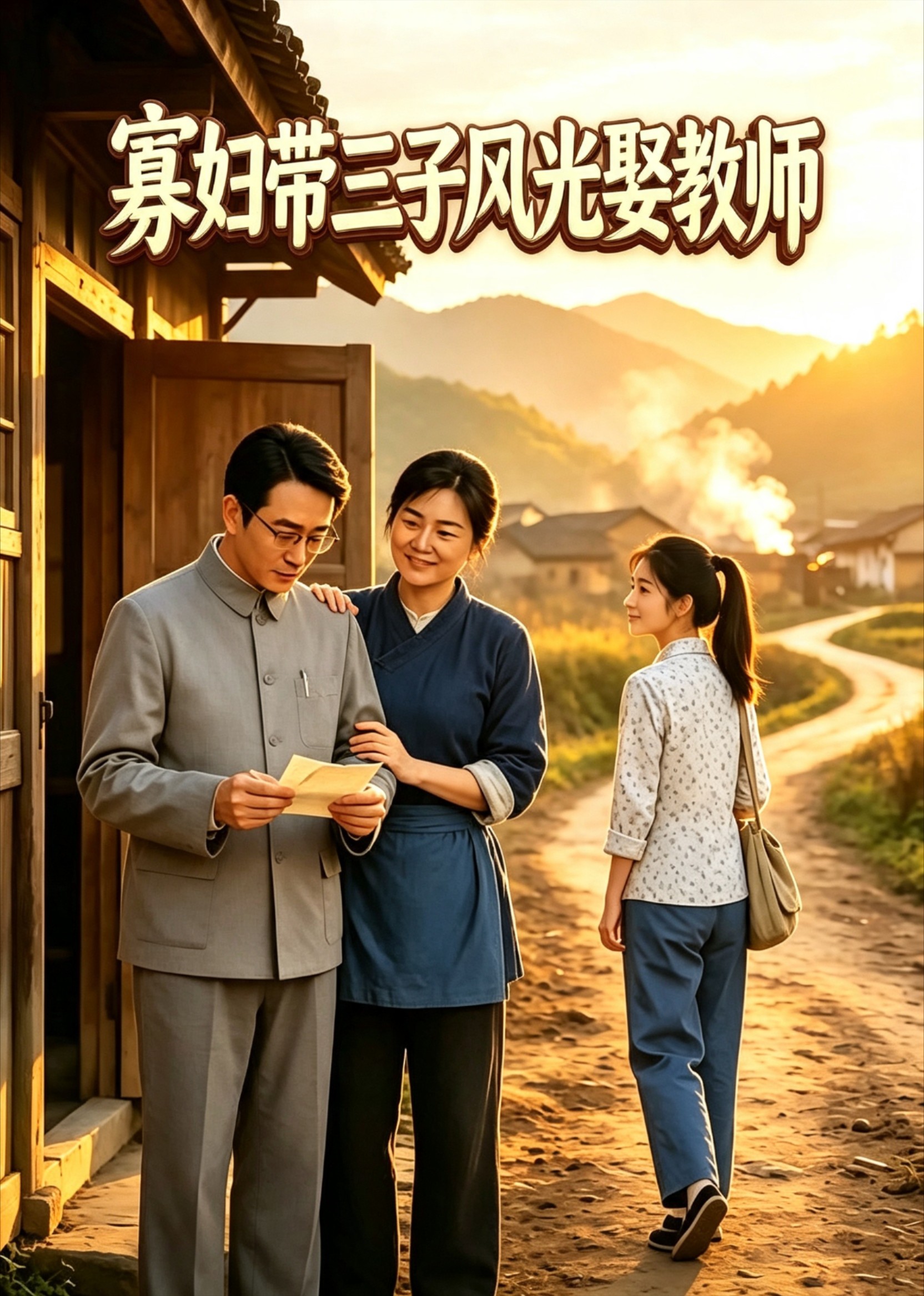 寡妇带三子风光娶教师封面图