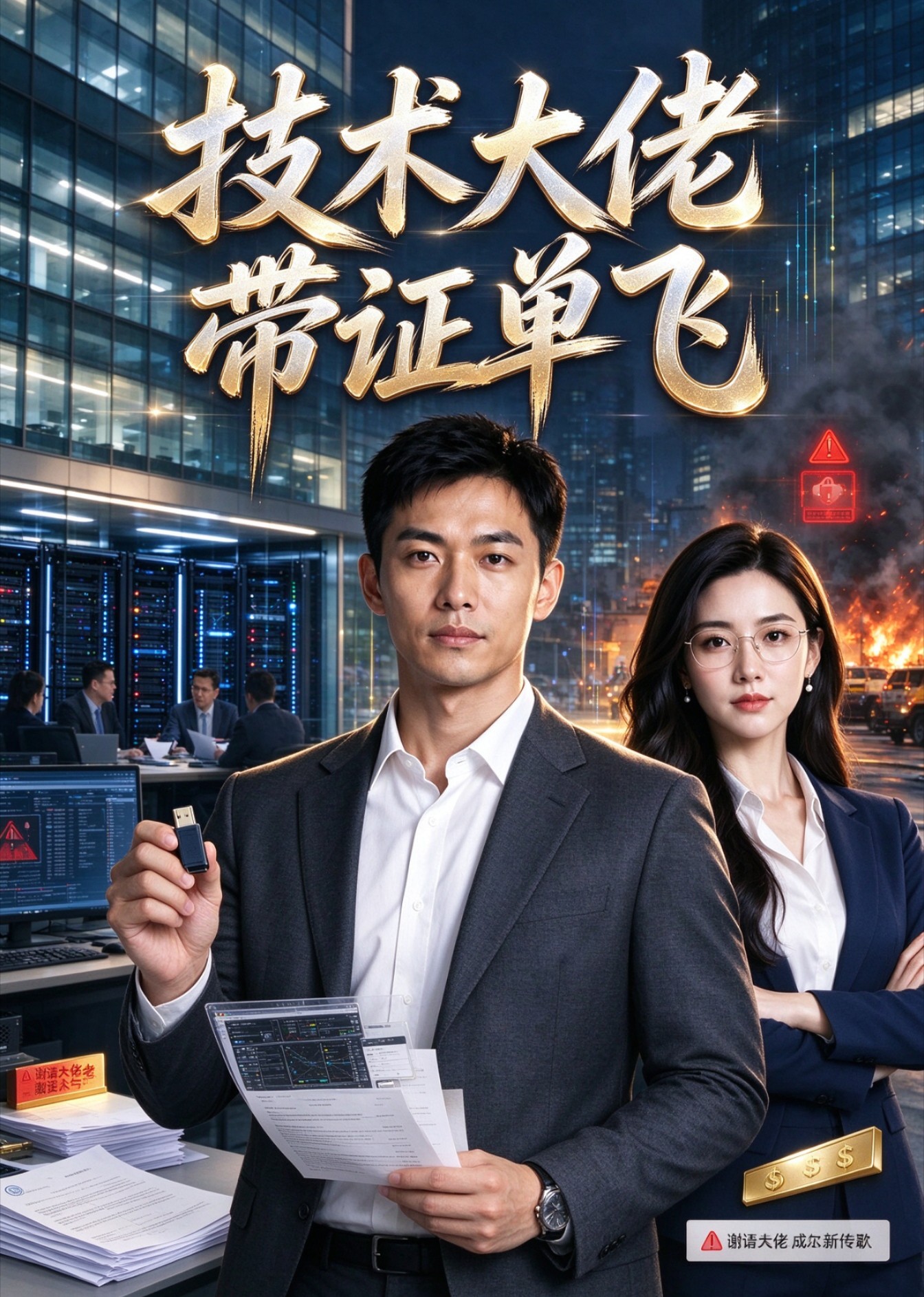技术大佬带证单飞封面图