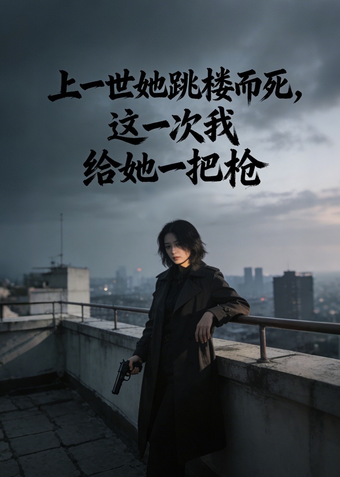 上一世她跳楼而死，这一次我给她一把枪