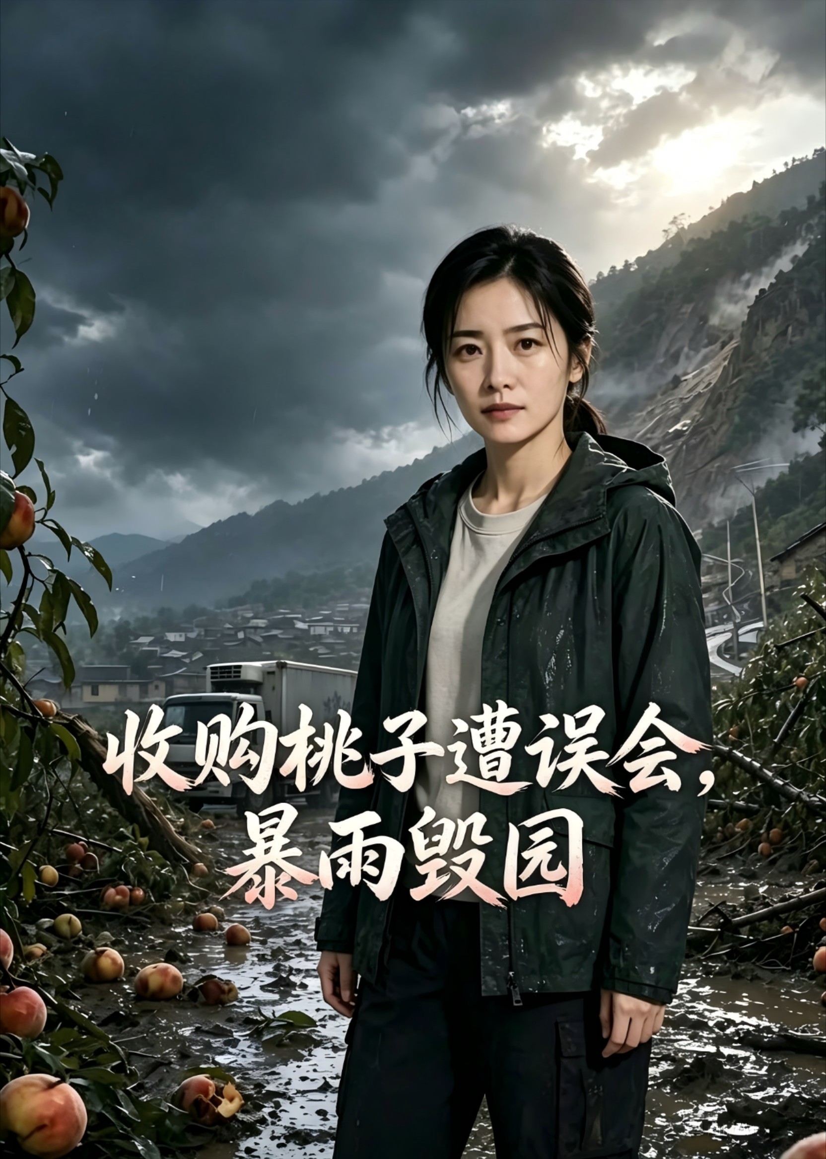 收购桃子遭误会，暴雨毁园封面图