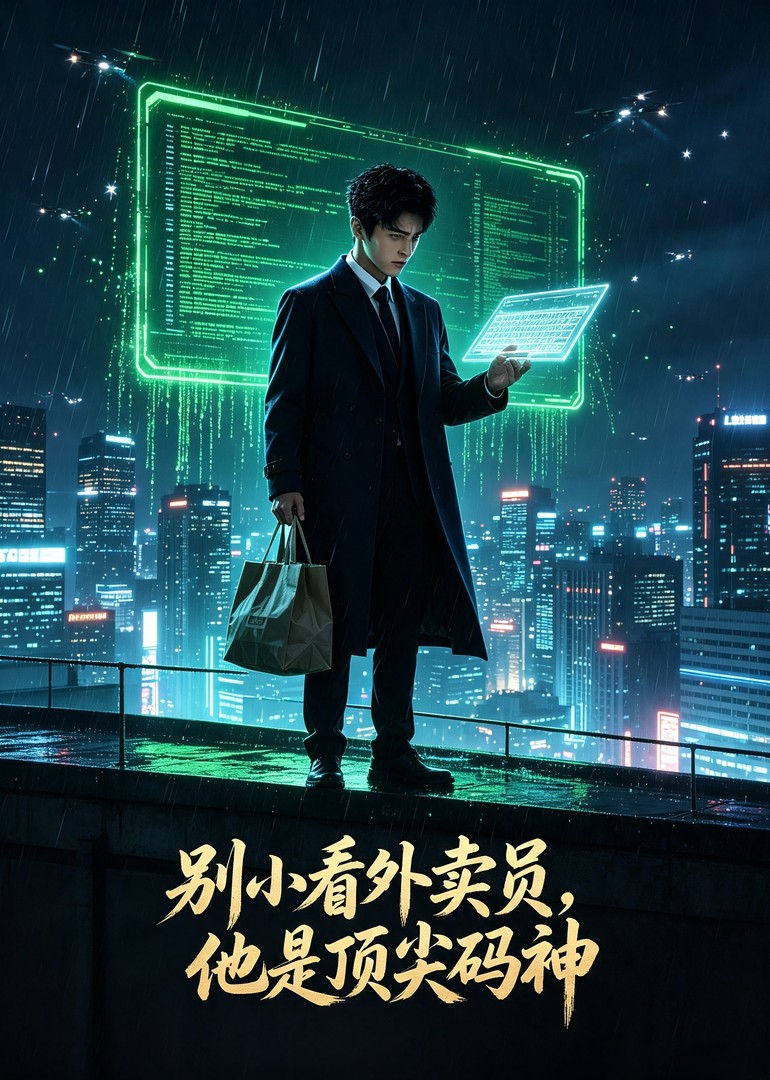 别小看外卖员，他是顶尖码神