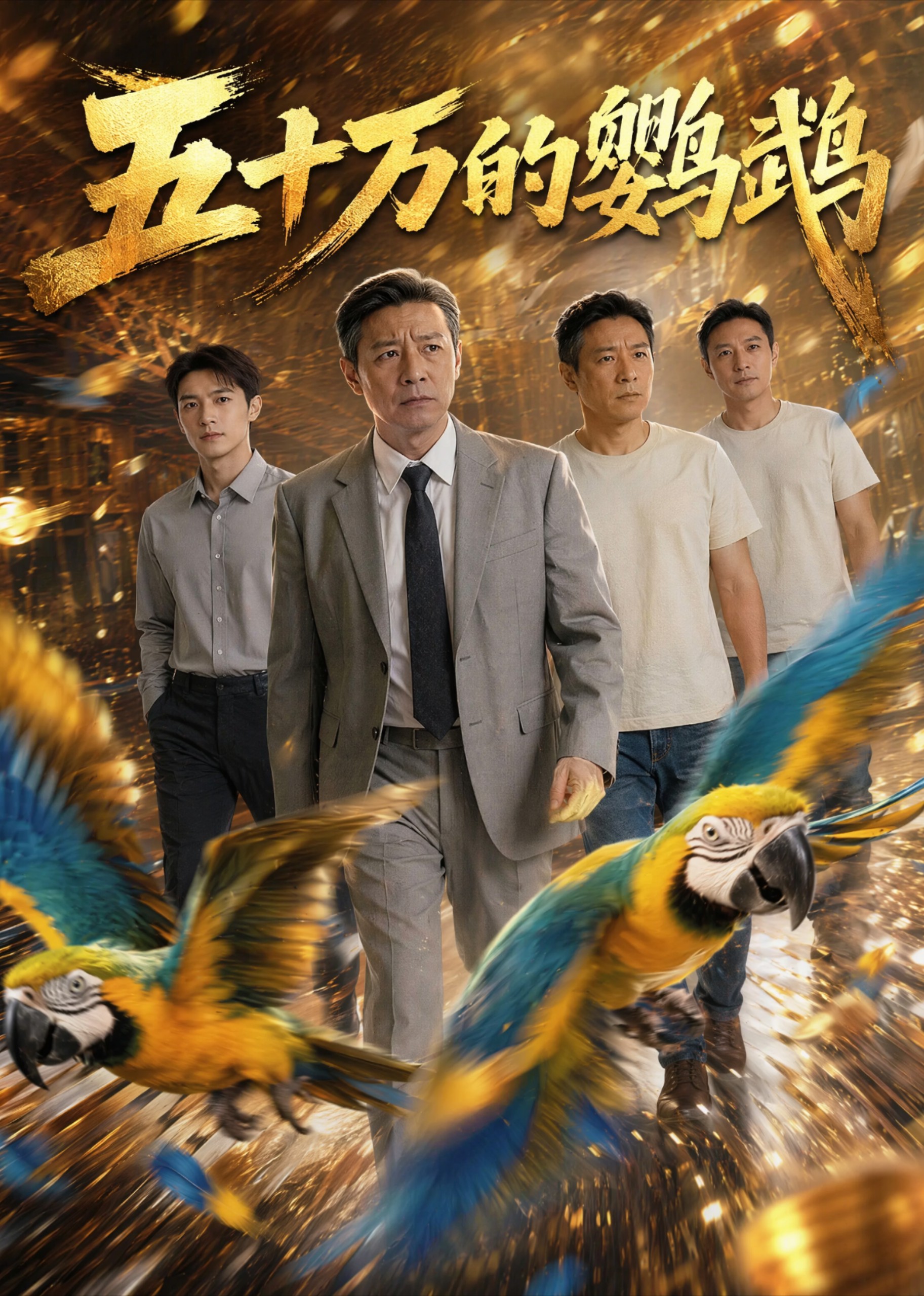 五十万的鹦鹉