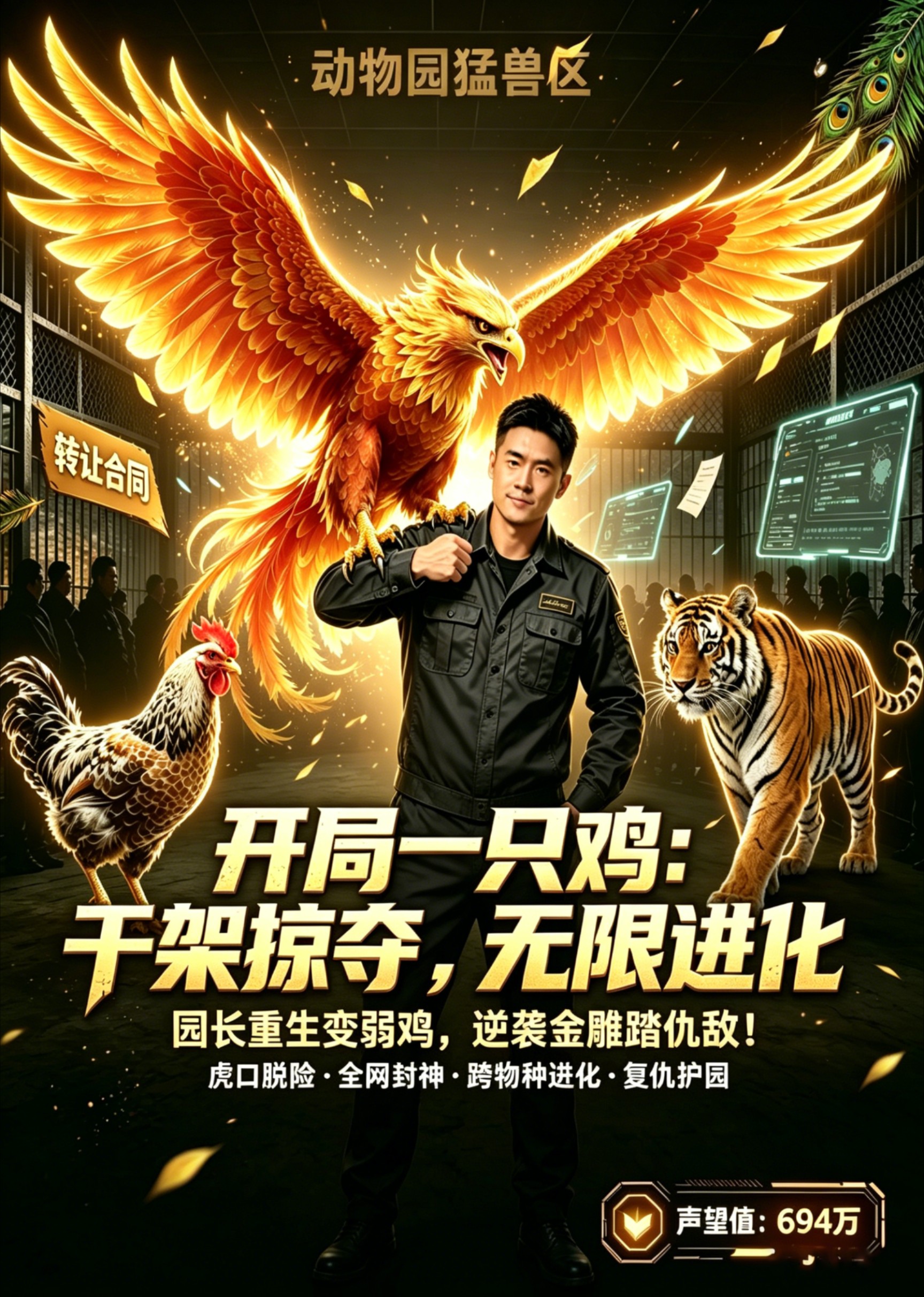 开局一只鸡：干架掠夺，无限进化
