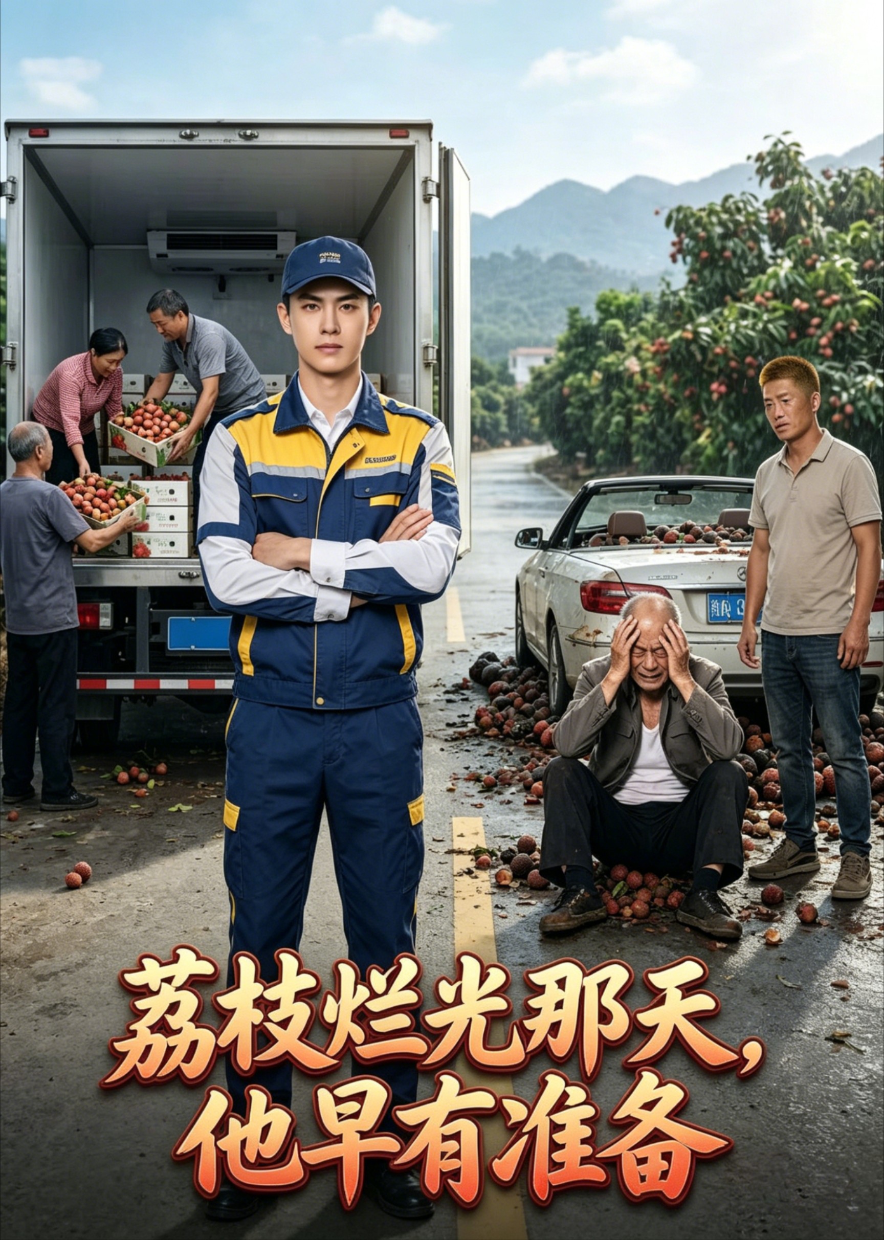 荔枝烂光那天，他早有准备