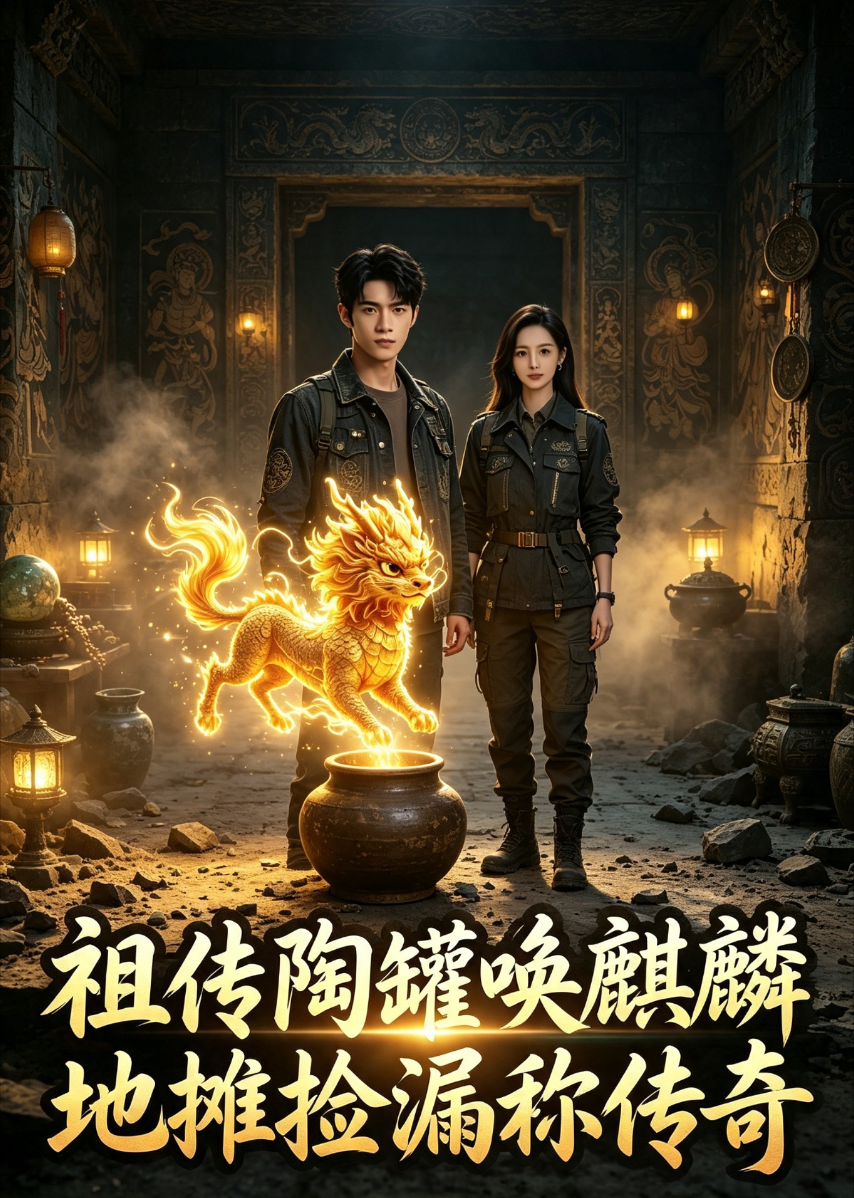 祖传陶罐唤麒麟，地摊捡漏称传奇