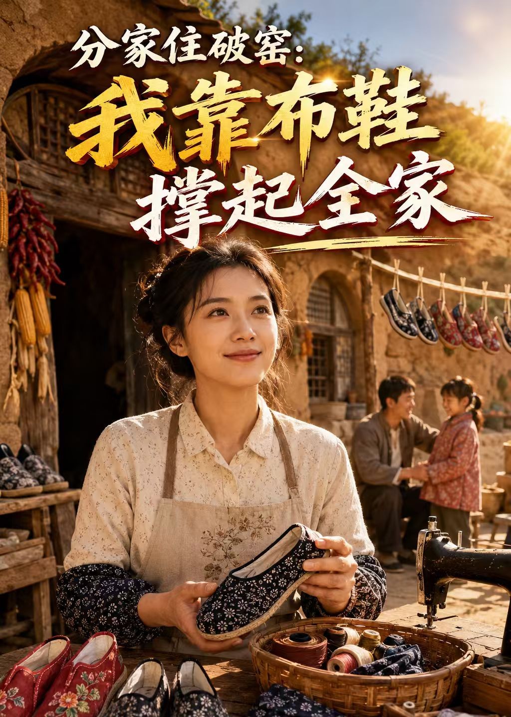 分家住破窑：我靠布鞋撑起全家