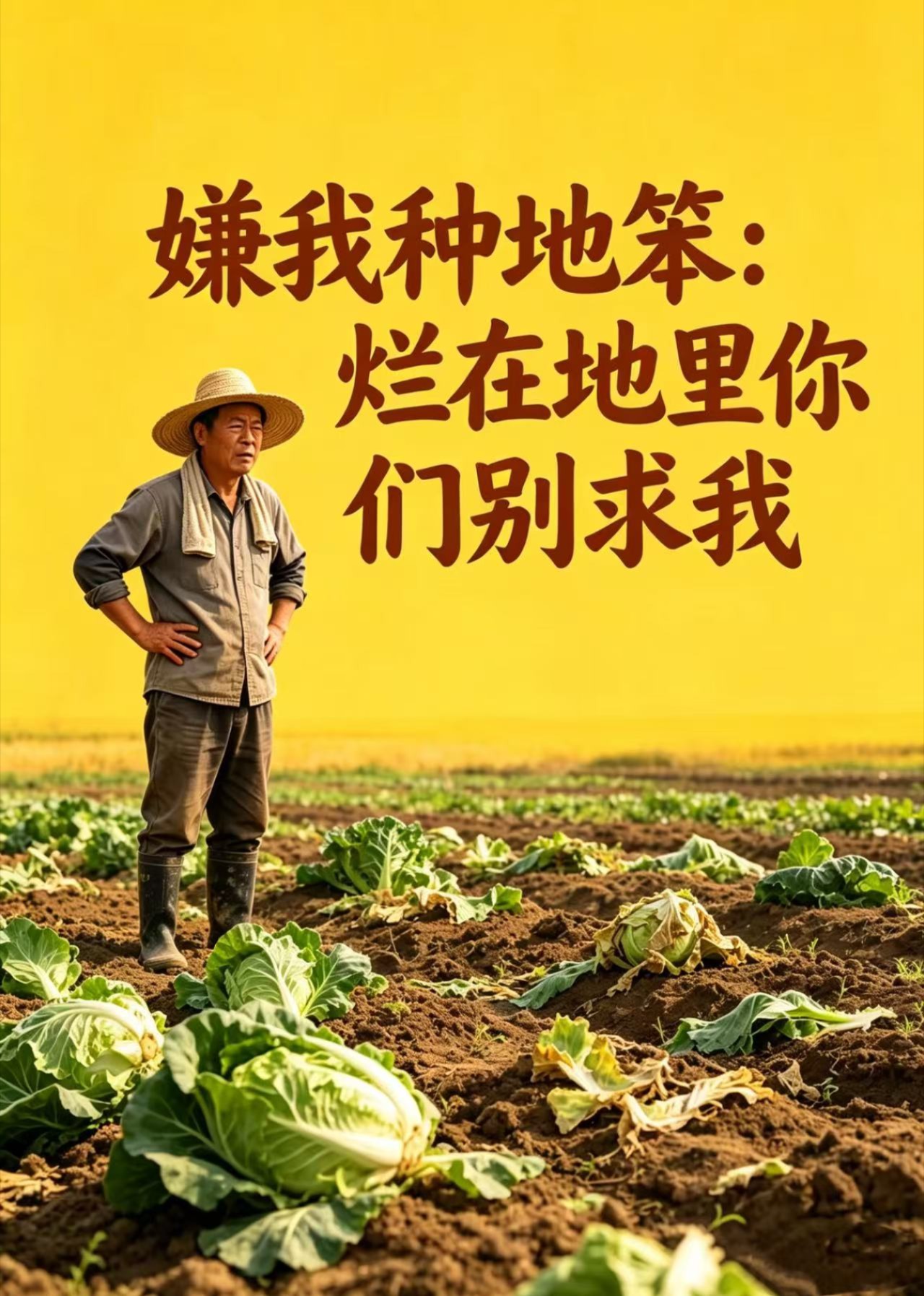 嫌我种地笨：烂在地里你们别求我