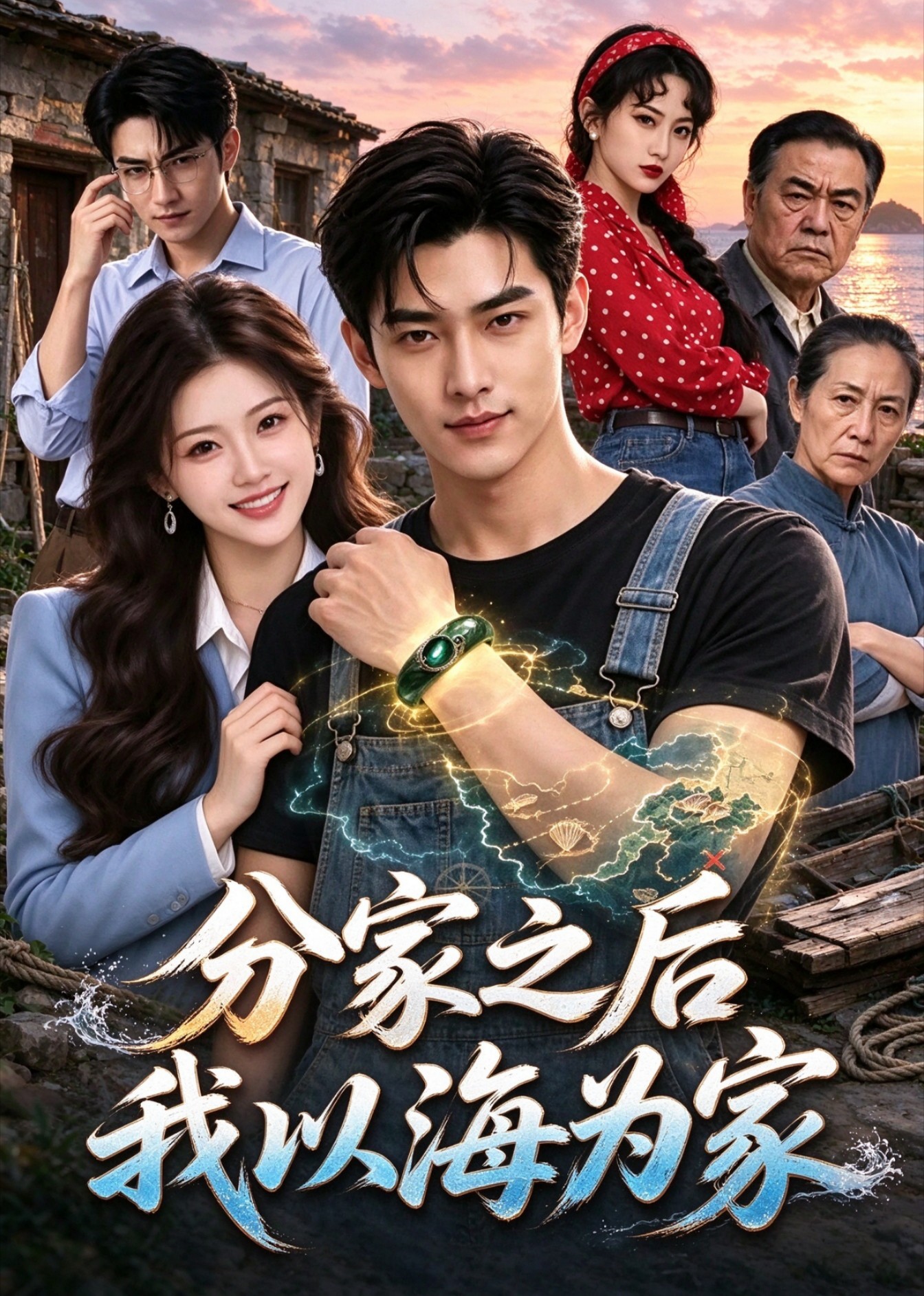 分家之后我以海为家封面图