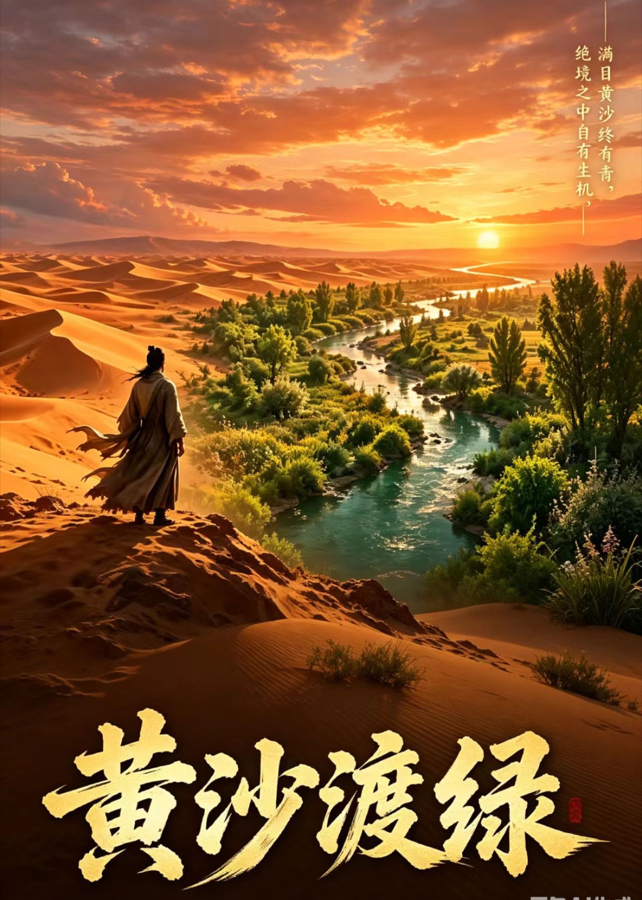 黄沙渡绿