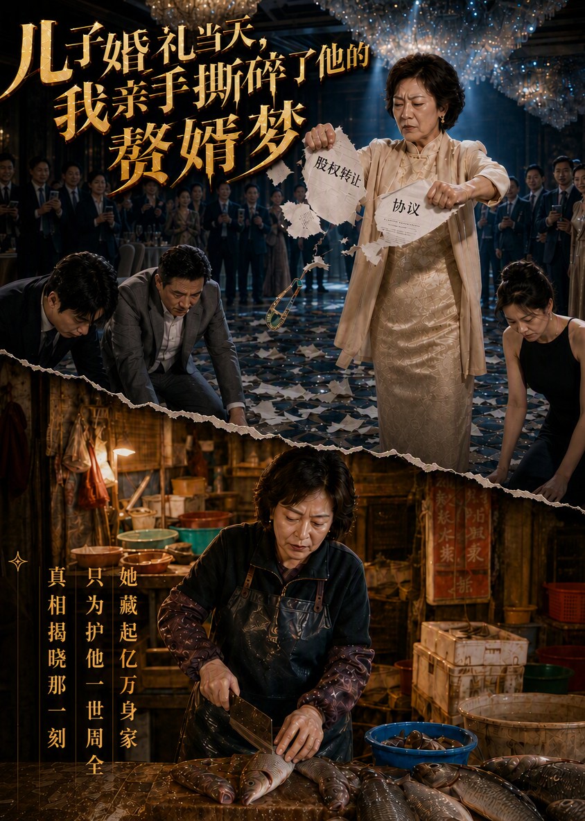 儿子婚礼当天，我亲手撕碎了他的赘婿梦封面图