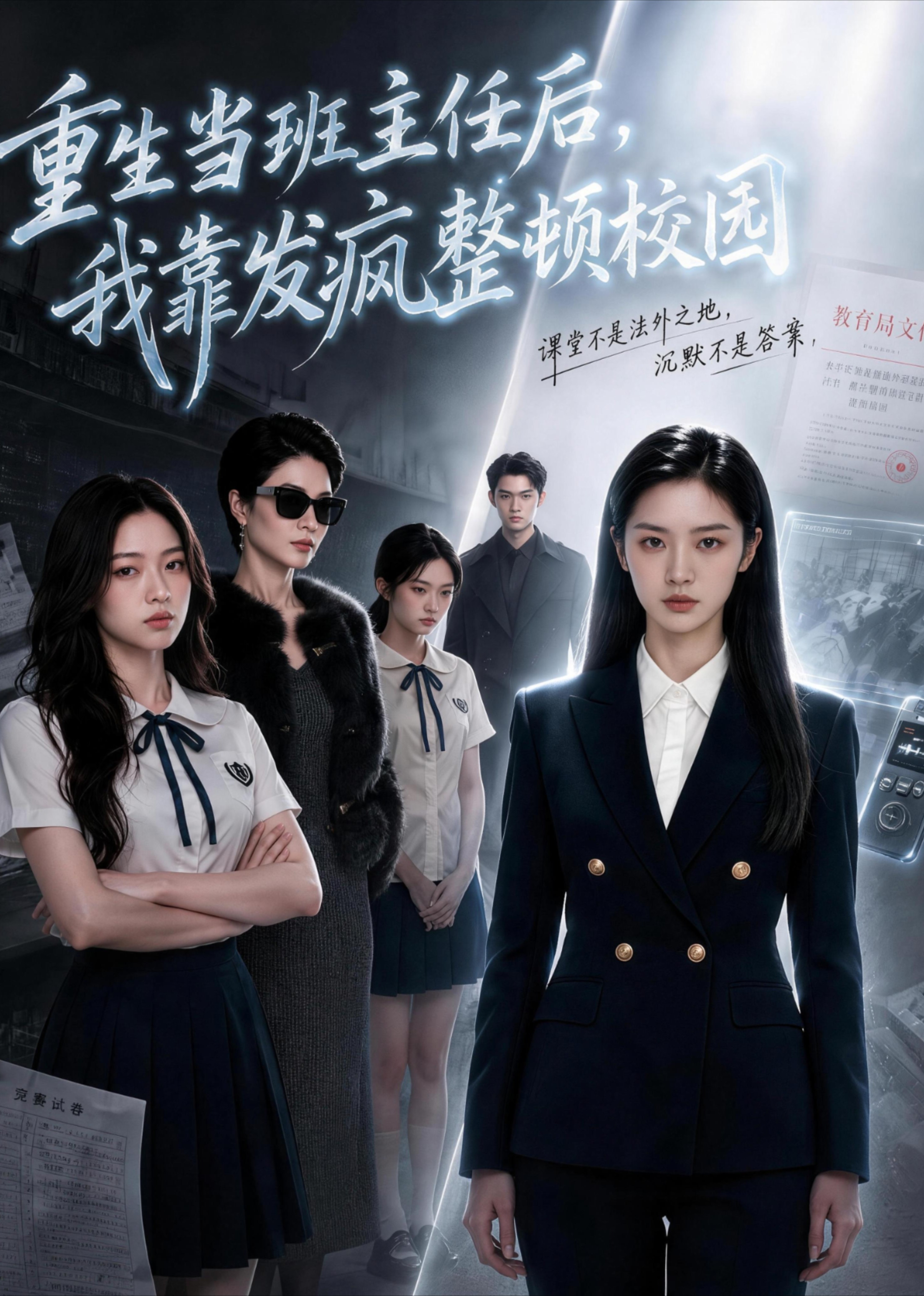重生当班主任后，我靠发疯整顿校园封面图