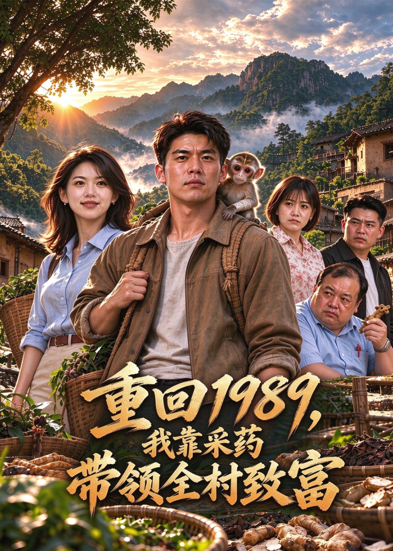 重回1989，我靠采药带领全村致富封面图