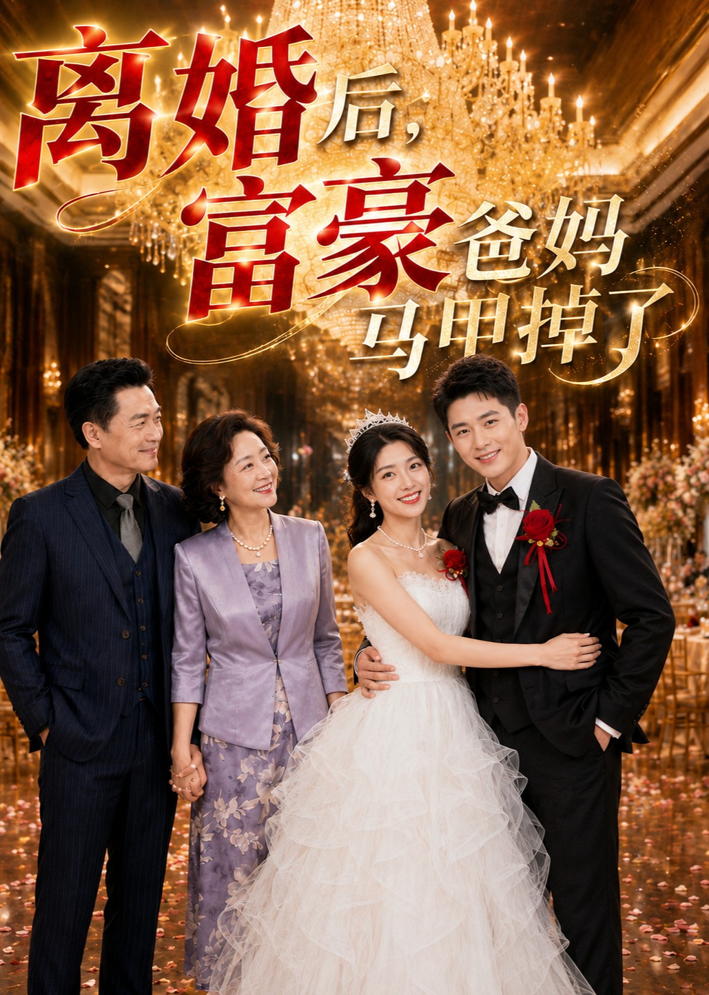 离婚后，富豪爸妈马甲掉了