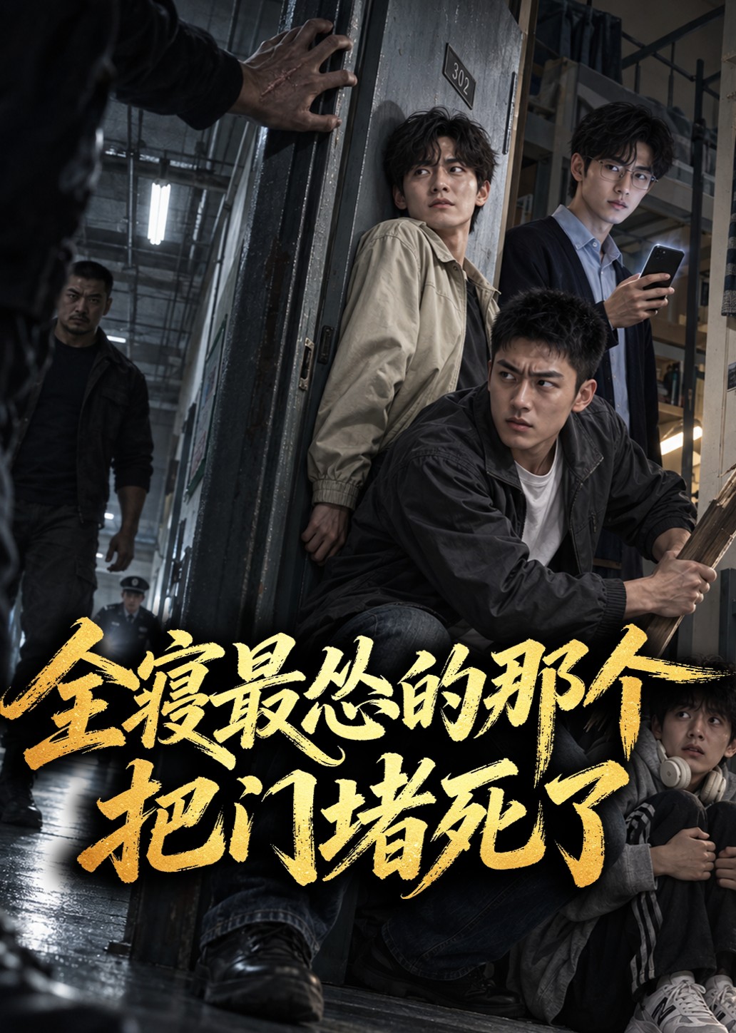 全寝最怂的那个，把门堵死了封面图