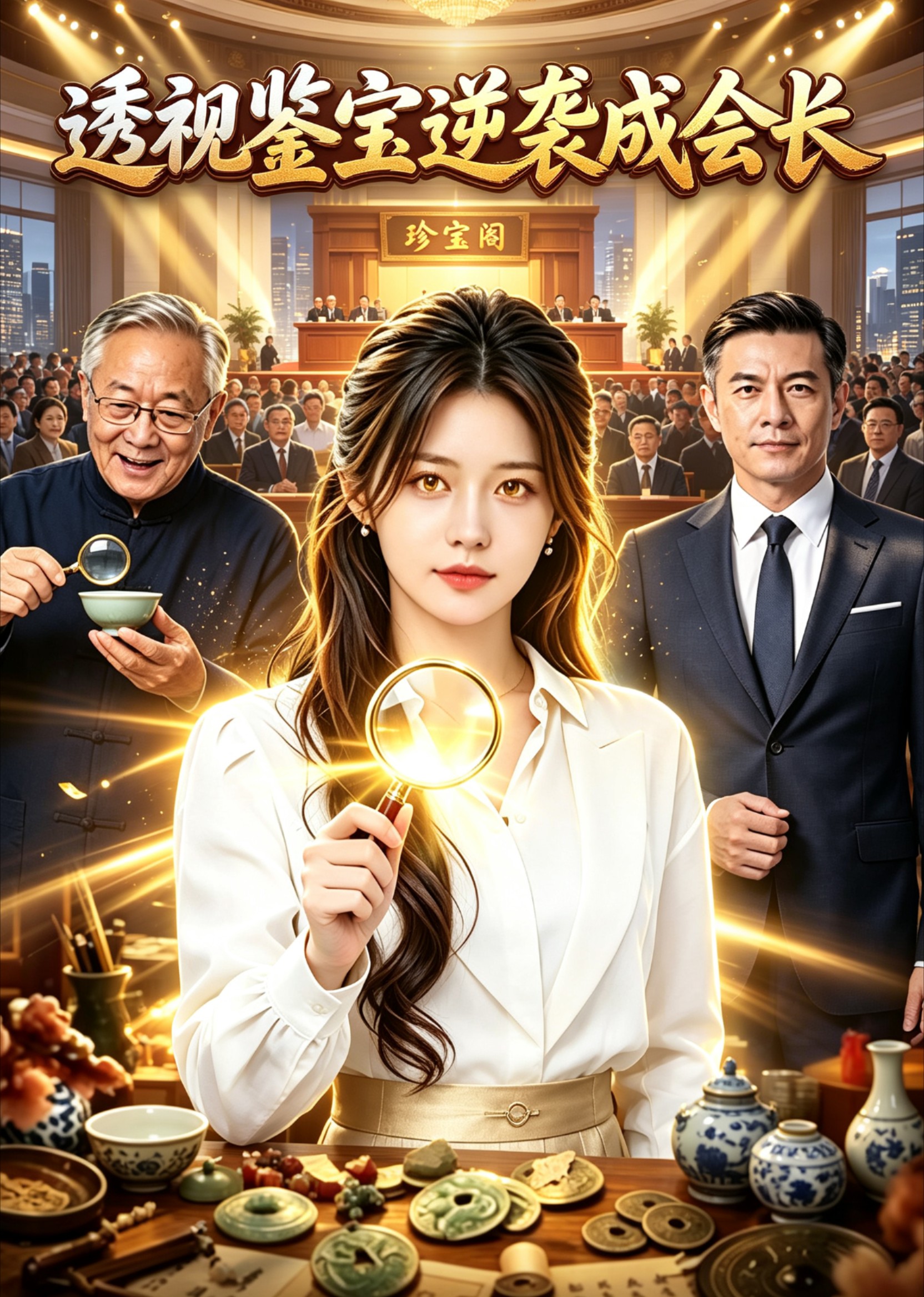 透视鉴宝逆袭成会长封面图