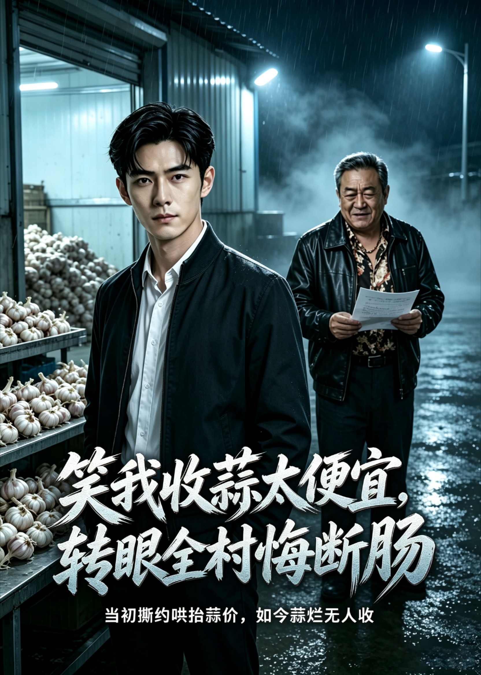 笑我收蒜太便宜，转眼全村悔断肠