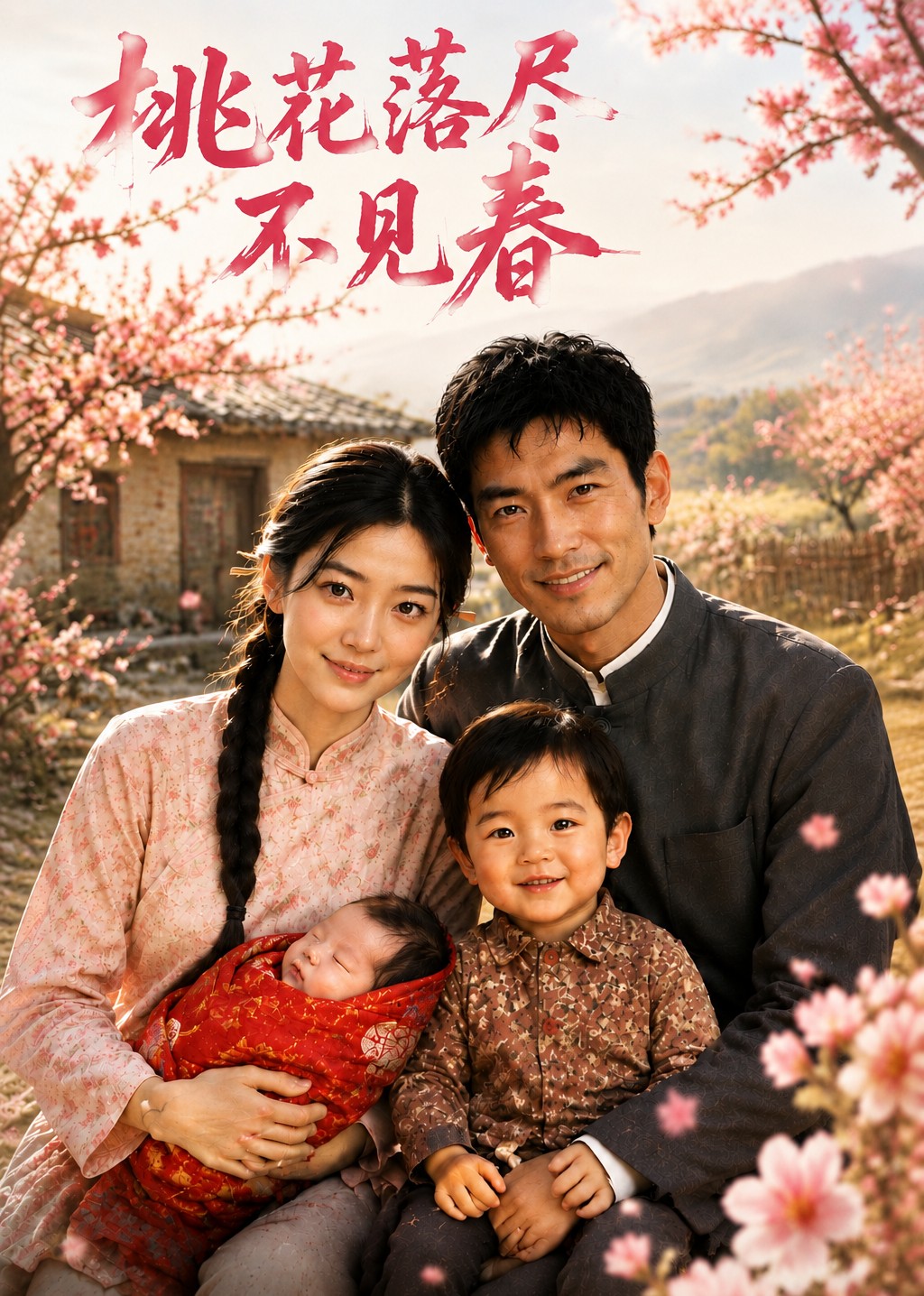 桃花落尽不见春